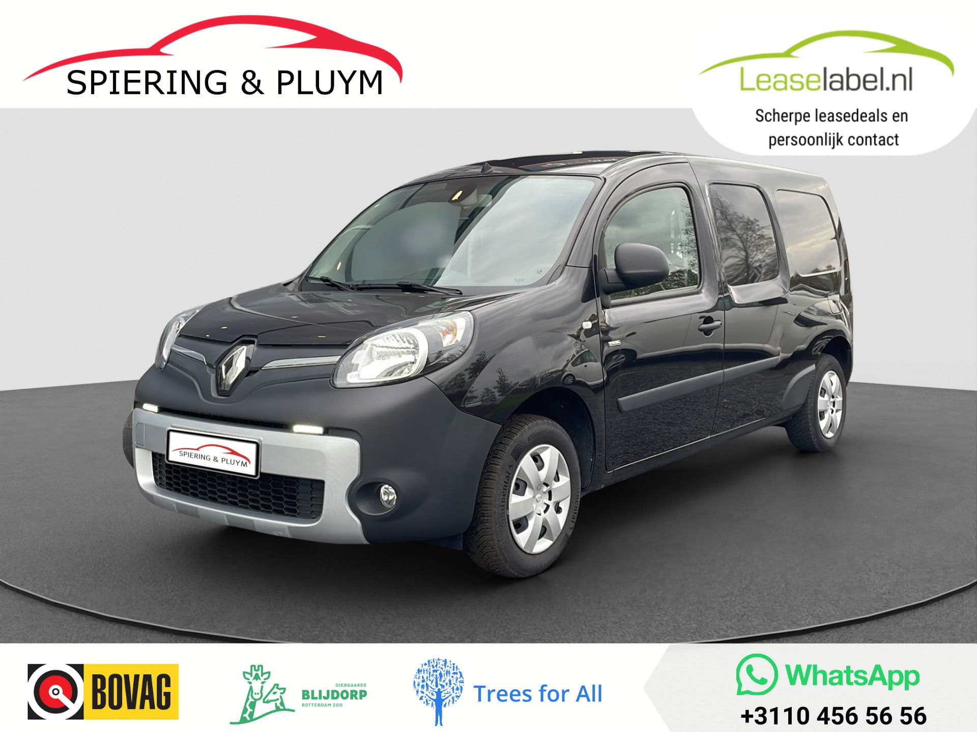 Renault Kangoo Z.E. Maxi 33 KwH (ex. accu) Camera | Airco | Stoelverwarming | Huurbatterij | SOH 95,7%