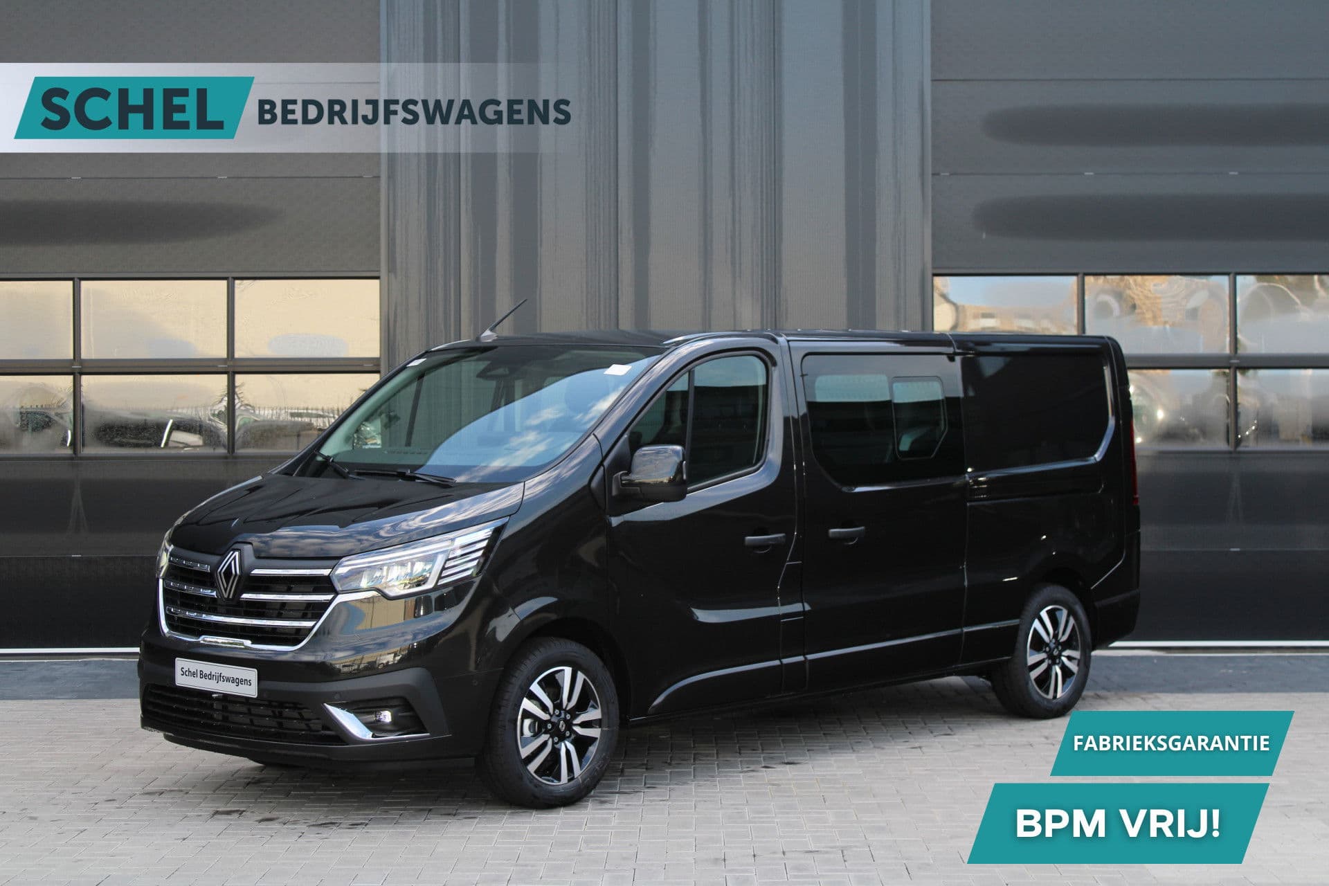 Renault Trafic 2.0 Blue dCi 170pk T29 L2H1 Extra DC - 2x Schuifdeur - Carplay - LED - Blind Spot - Navigatie - Camera - Trekhaak - Stoelverwarming - Rijklaar