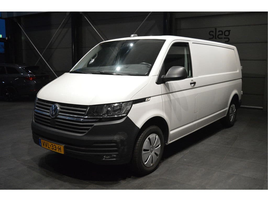 Volkswagen Transporter 2.0 TDI L2H1 navi airco cruise pdc trekhaak 110 pk !! thumbnail 2