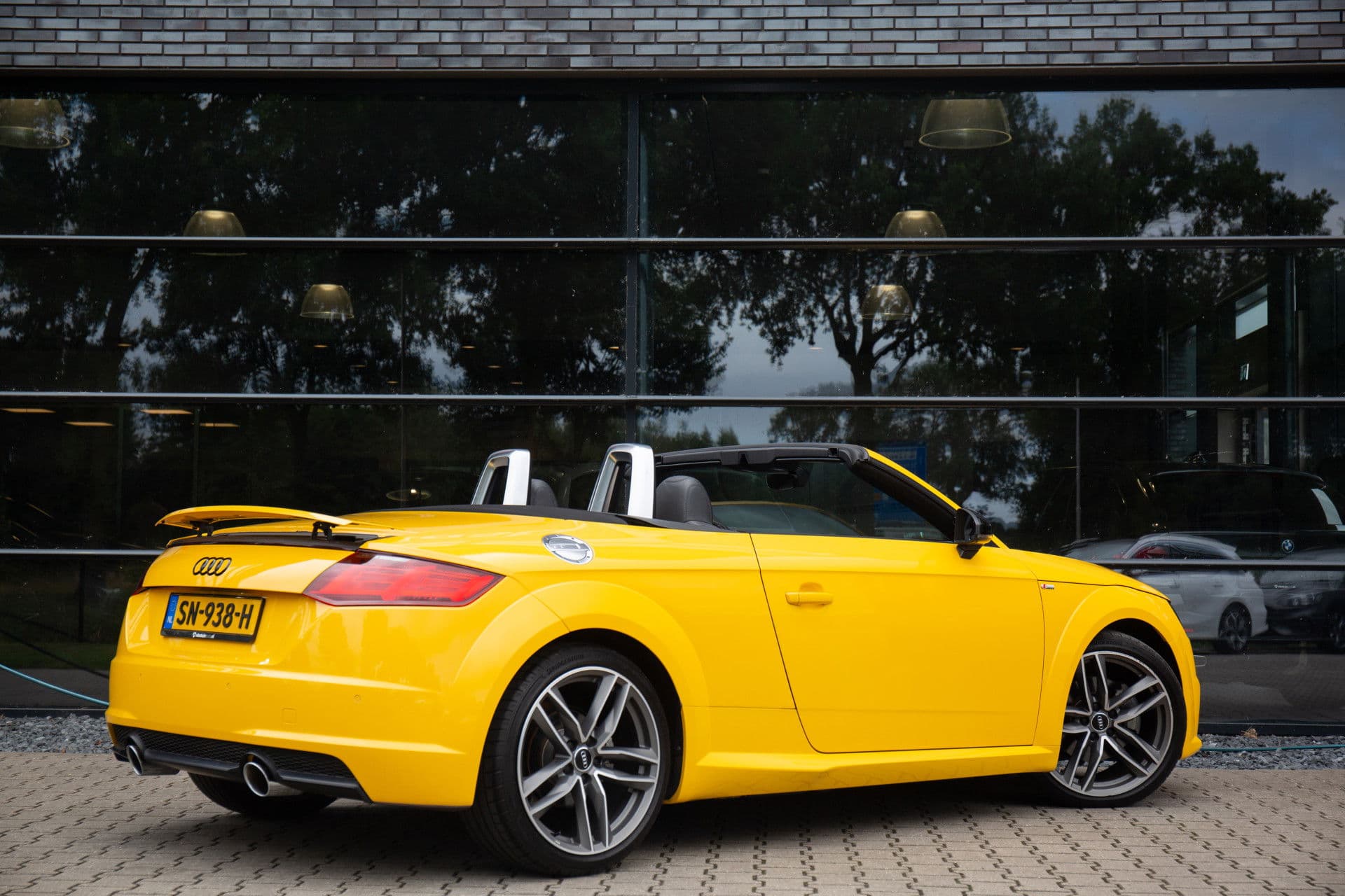 Audi TT Roadster 1.8 TFSI Pro Line S , Vegas yellow/geel, Stoelverwarming, thumbnail 4