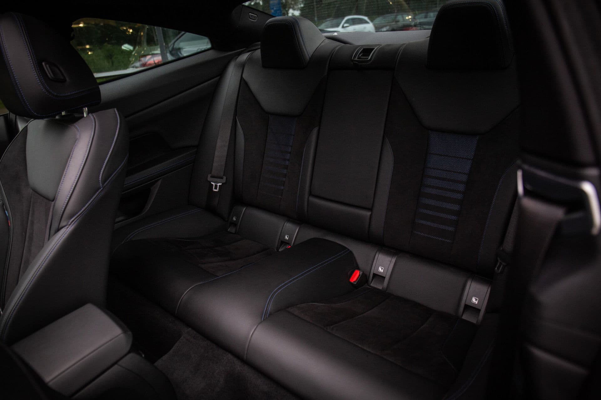 BMW 4 Serie Coupé 430i High Executive M-Sport 245pk , Arctic Race blauw, Panoramadak, Sportstoelen, Adaptive cruise, thumbnail 9