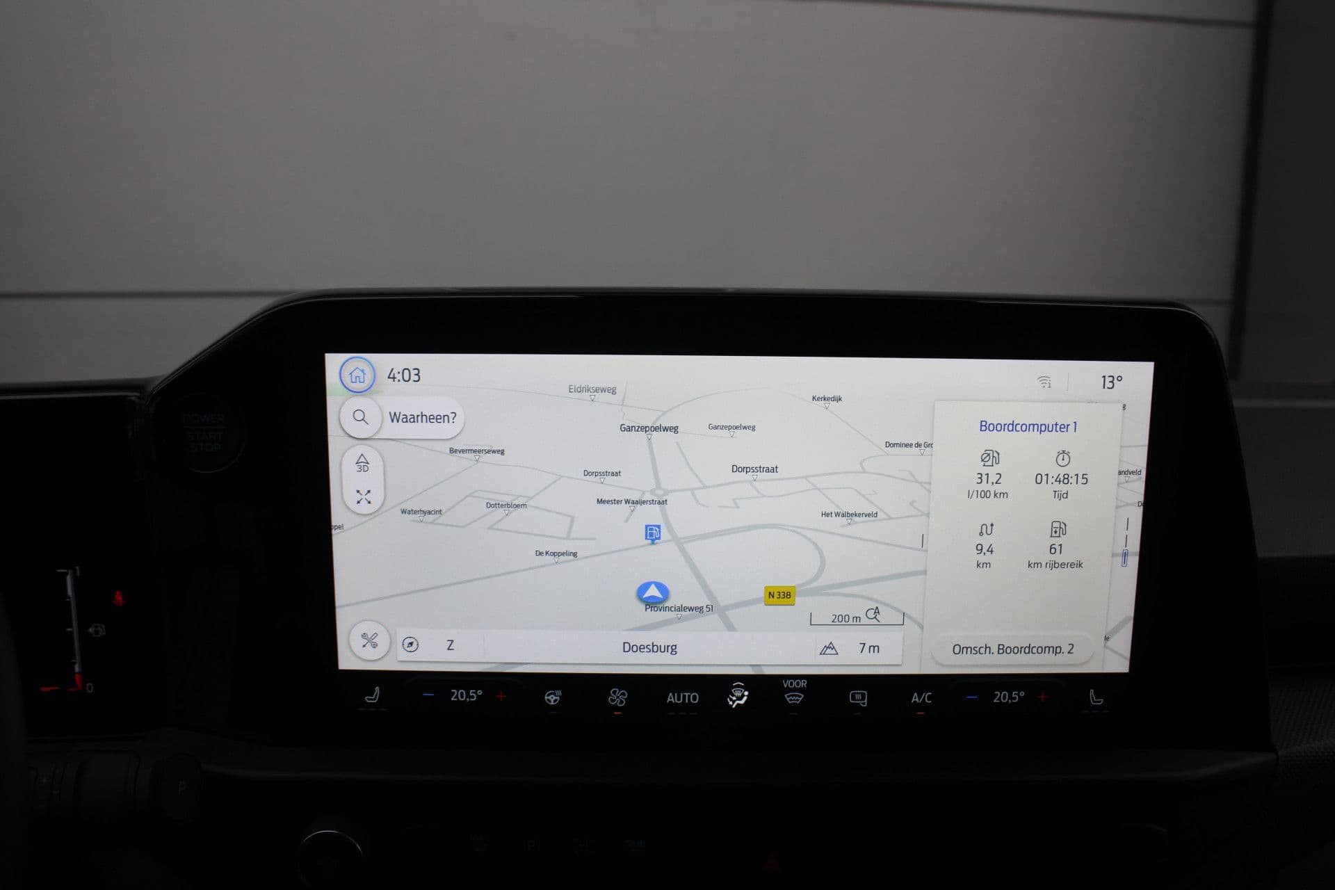 Ford Transit Custom 320 2.0 TDCI L2H1 Limited 170pk - 1+1 Stoelopstelling - 2x Schuifdeur - Adaptive Cruise - Verwarmd stuur - Blind spot - Navigatie - Camera - Draadloos laden - Rijklaar thumbnail 15