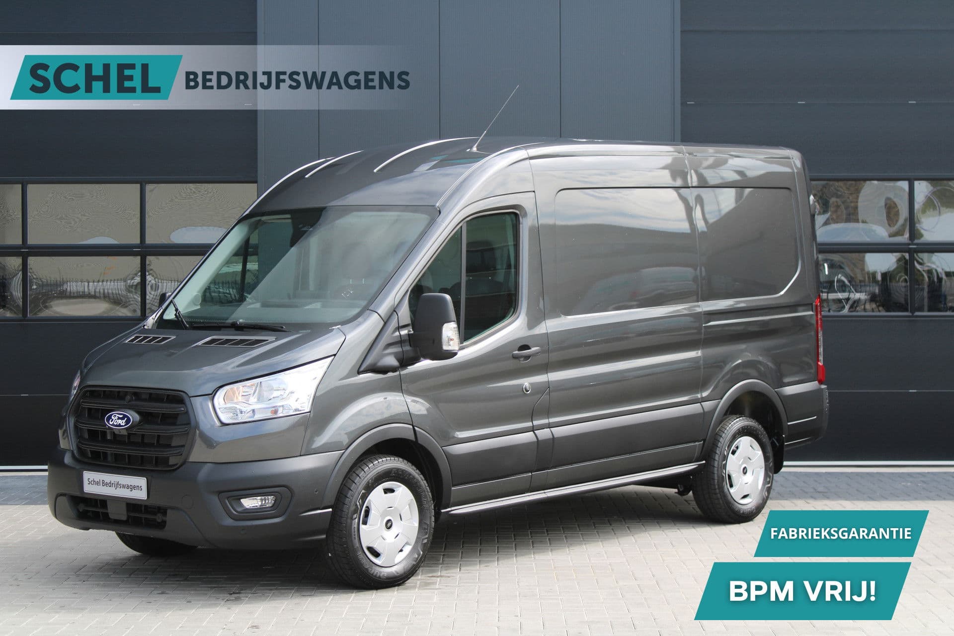 Ford Transit 350 2.0 TDCI L2H2 Trend 165pk - Facelift - Adaptive Cruise - Navigatie - Blind Spot - 360 Camera - Stoel - Stuurverwarming - Rijklaar