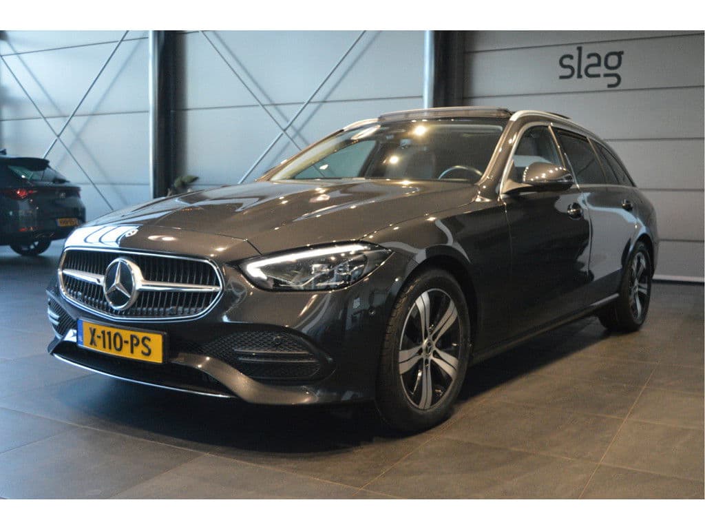 Mercedes-Benz C-Klasse Estate 180 Luxury Line navi pano cruise camera nieuw model !! thumbnail 2