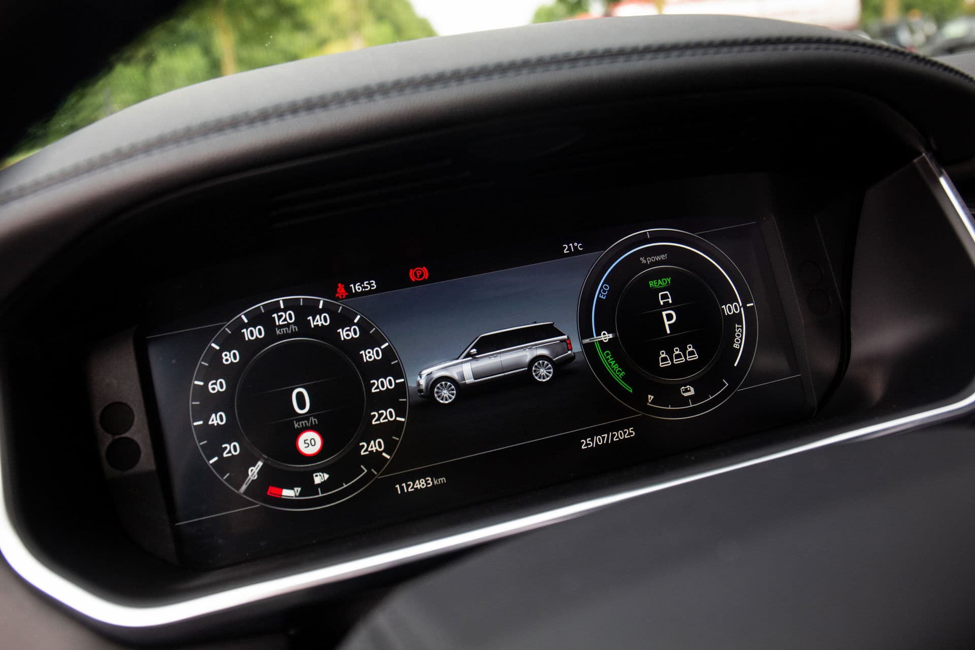 Land Rover Range Rover P400e Westminster , Sfeerverlichting, Trekhaak, Meridian, Stoelventilatie, Stuurverwarming, Alcantara hemel, thumbnail 11