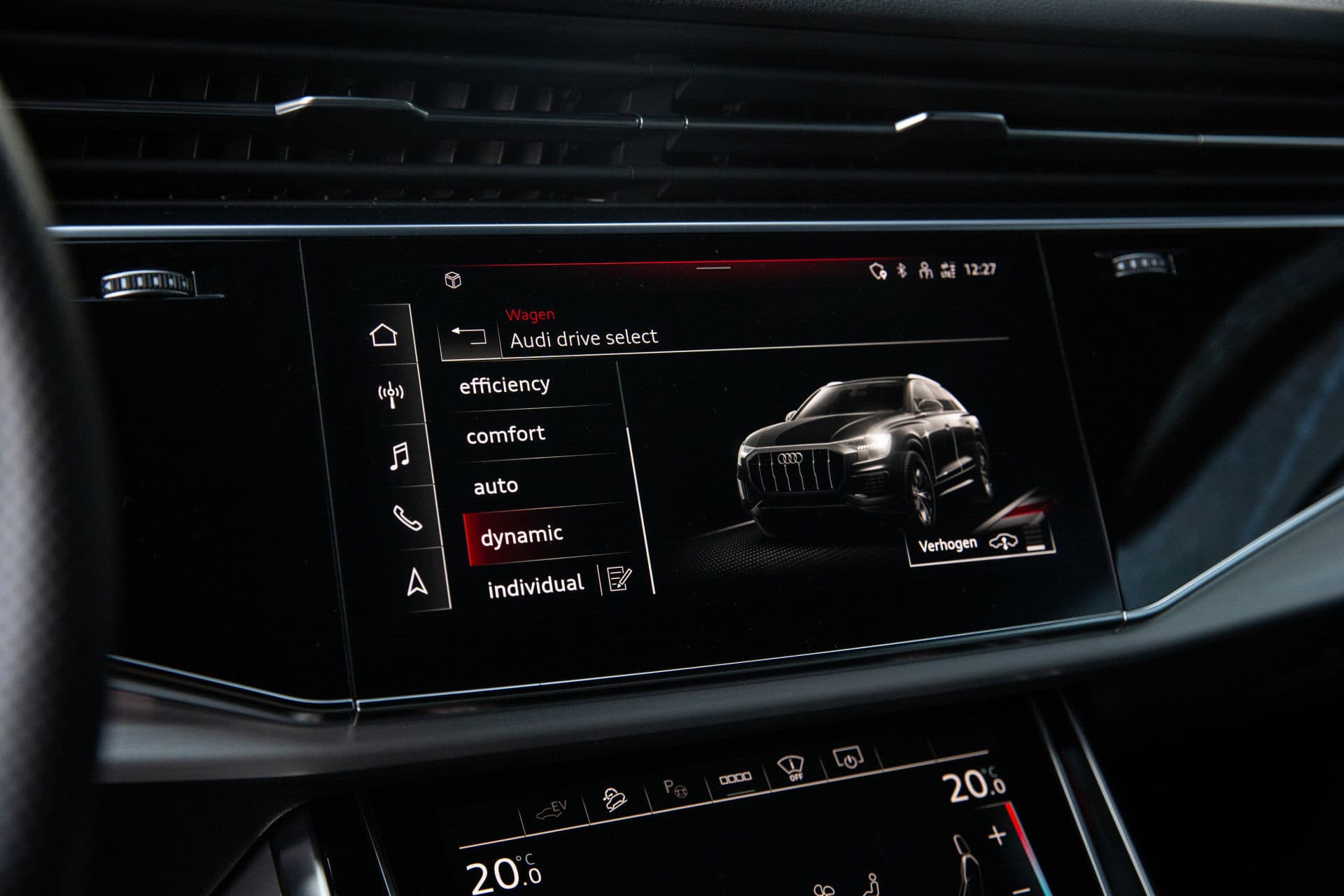 Audi Q8 55 TFSI e quattro Pro Line Advanced , RS-zetels, 3D-camera, Luchtvering, Head-up display, Apple Carplay, thumbnail 26