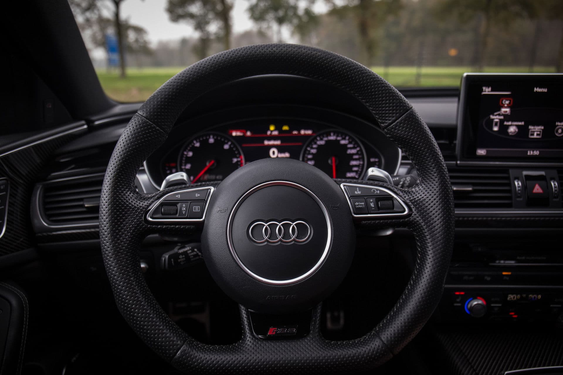 Audi RS6 Avant 4.0 TFSI Quattro Performance , Milltek, Keramisch, Panoramadak, Carbon, Nachtzicht, Vol! thumbnail 22