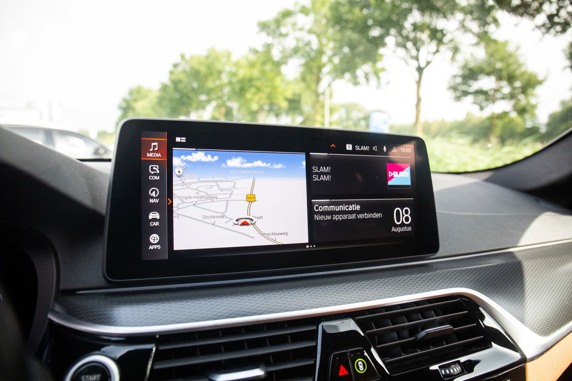 BMW 5 Serie Touring 530e M-Sport , Shadowline, Adaptive Cruise, Trekhaak, Leder, SOH 91% thumbnail 18