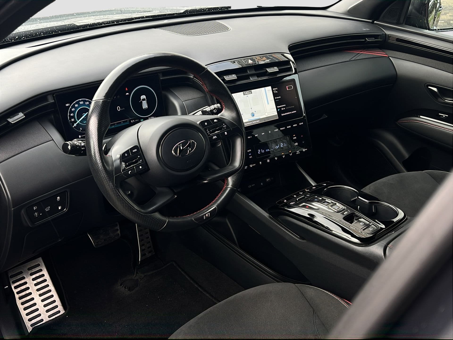 Hyundai Tucson 1.6 T-GDI PHEV N Line 4WD | 360 Cam | Apple Carplay | Stoel/ Stuur verw. thumbnail 10