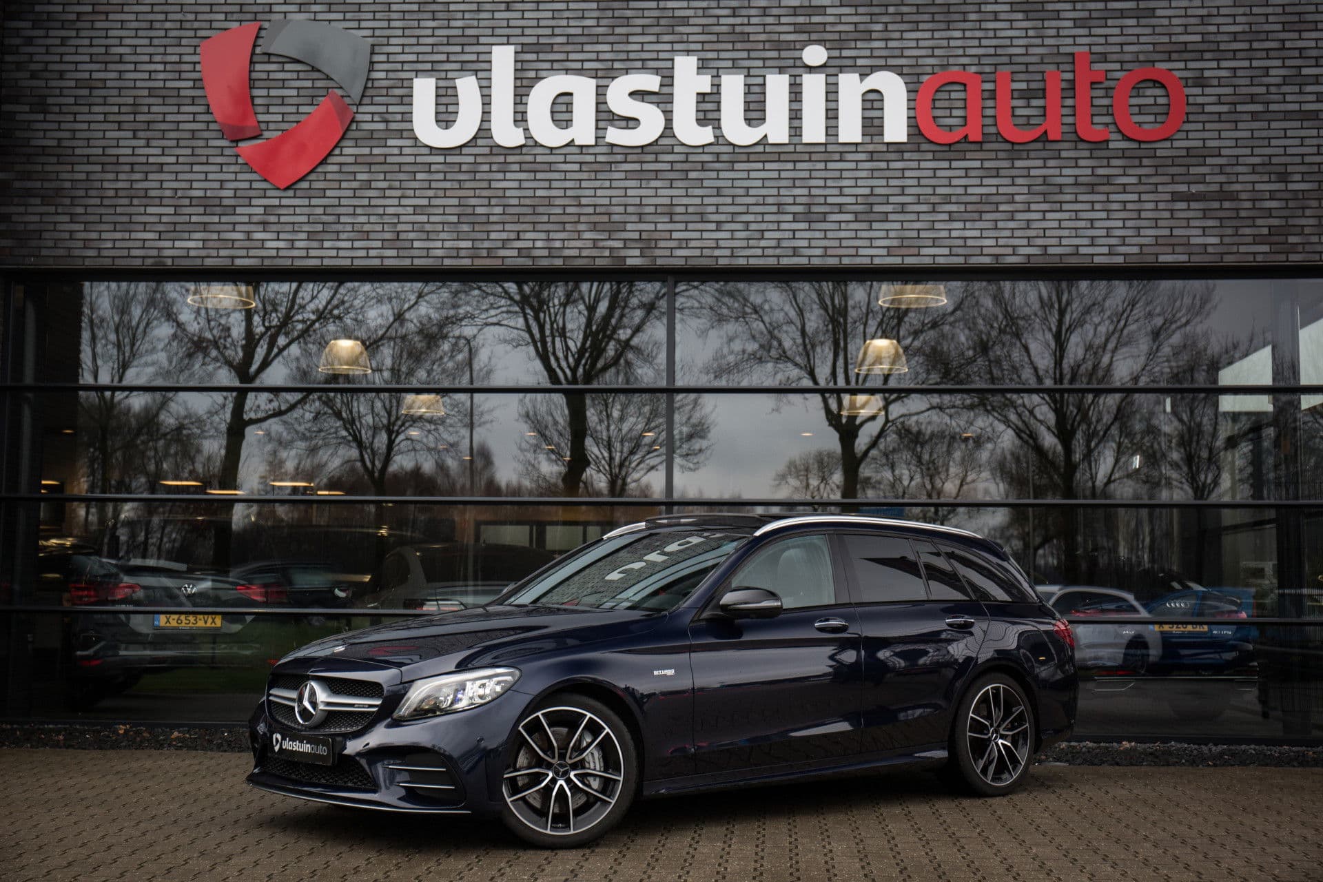 Mercedes-Benz C-Klasse Estate AMG 43 4MATIC Premium Plus Pack , Dealer onderhouden! Panoramadak, Adaptive cruise, 3D camera, Virtual cockpit, Burmester,