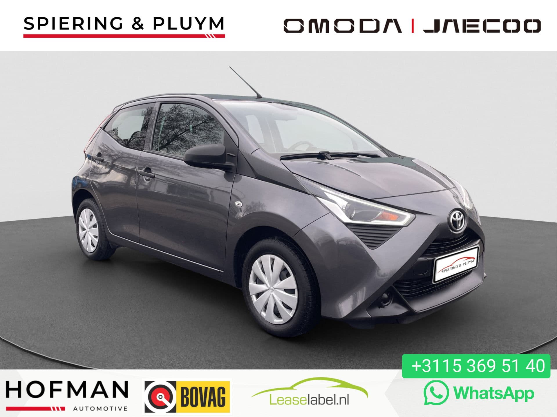 Toyota Aygo 1.0 VVT-i x-fun 5 Deurs | lage kmstand | Bluetooth