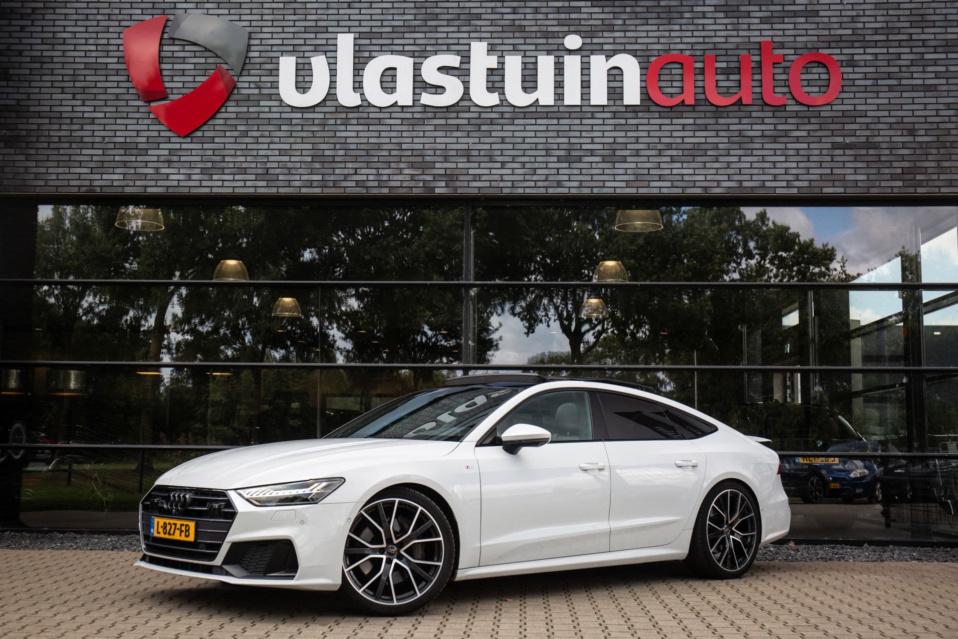 Audi A7 Sportback 55 TFSI quattro S Edition , 3D-camera, S-line, Panoramadak, Ruitstiksel