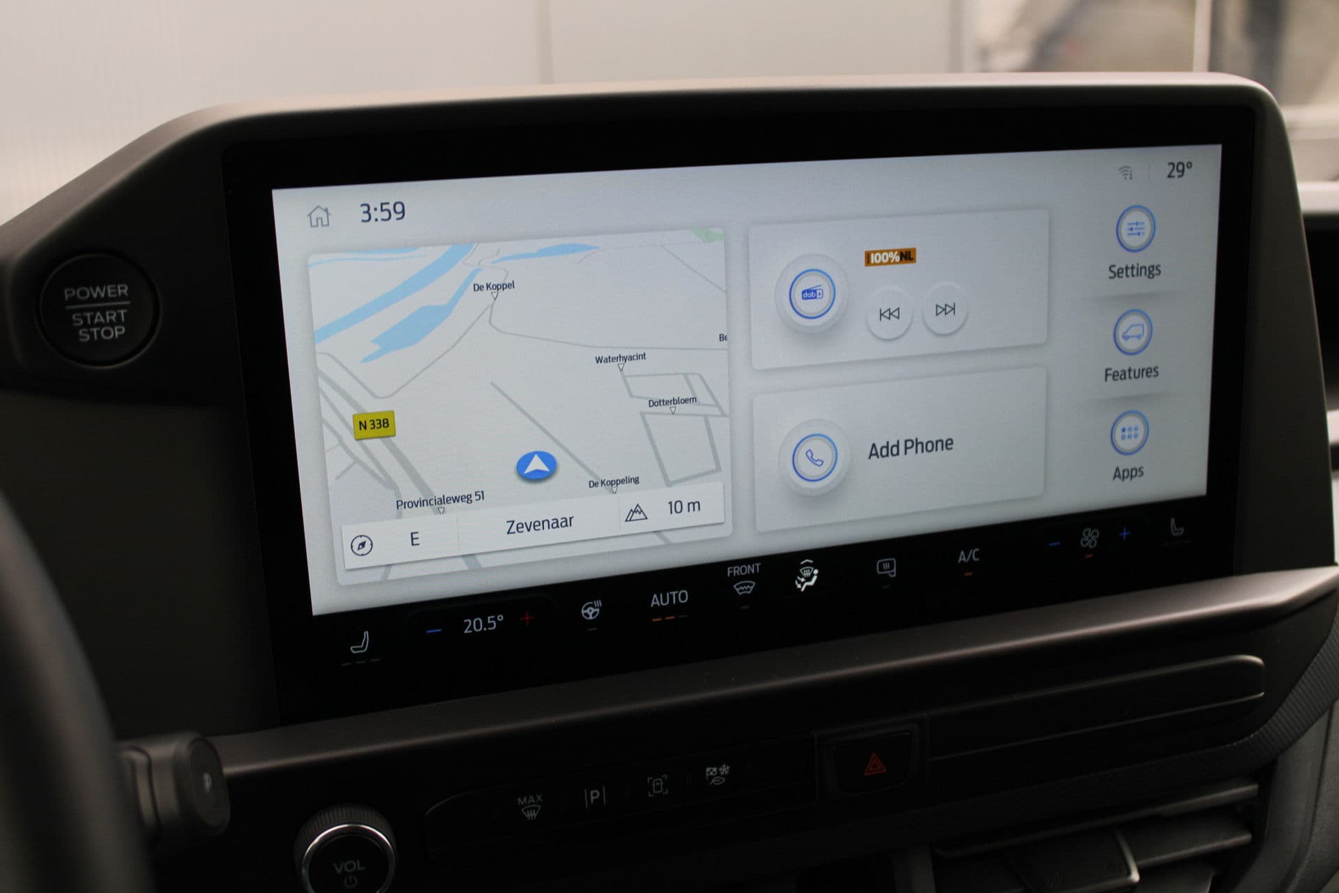 Ford Transit Custom 320 2.5 PHEV L2H1 Trend 232pk - 5 jaar GARANTIE - 2x Schuifdeur - Adaptive Cruise - Blind Spot - Navigatie - Camera - Verwarmd Stuur - Rijklaar thumbnail 26