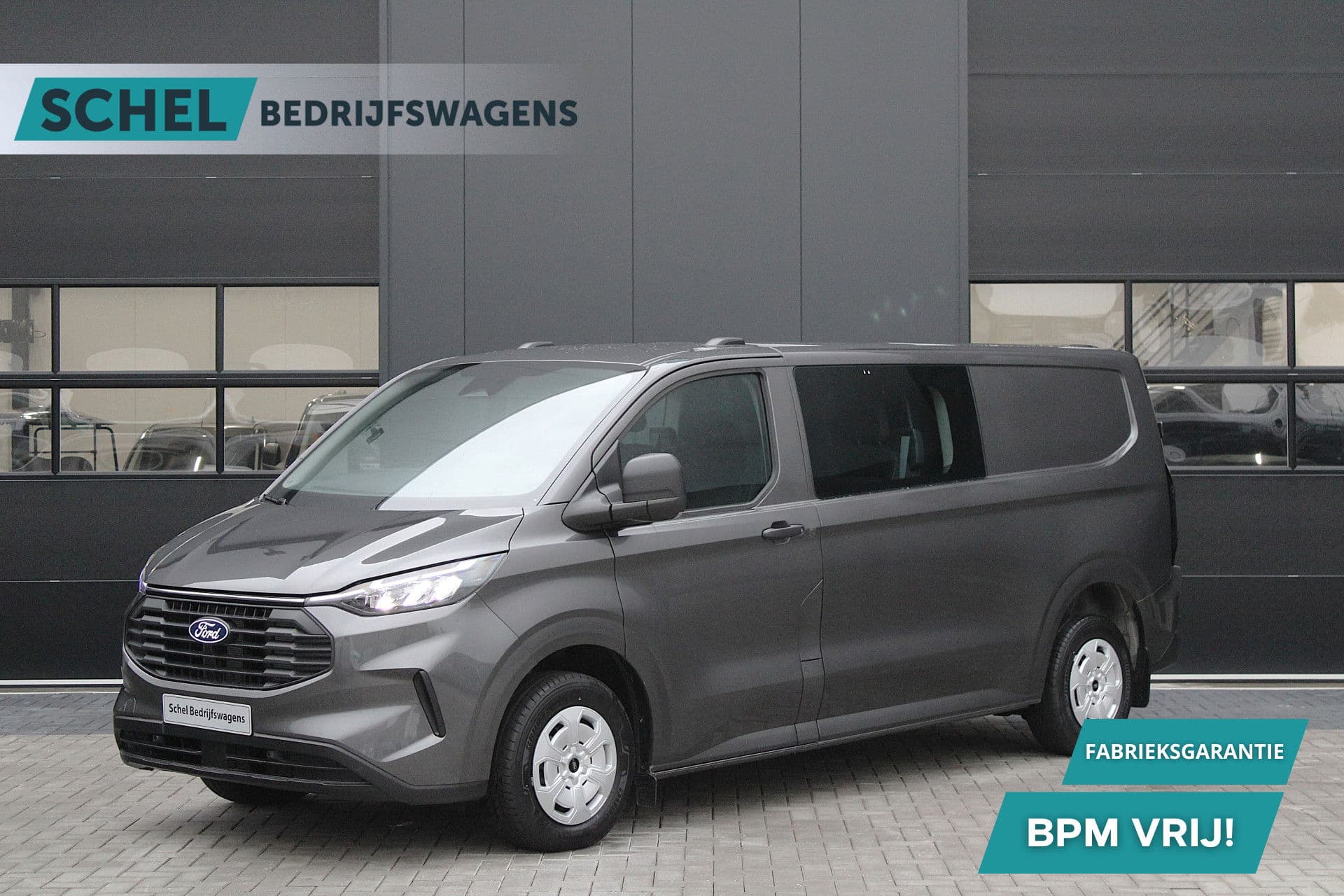 Ford Transit Custom 320 2.0 TDCI L2H1 Trend DC 136pk - Carplay - Android - Camera - LED koplampen - Stoel + Stuurverwarming - Rijklaar