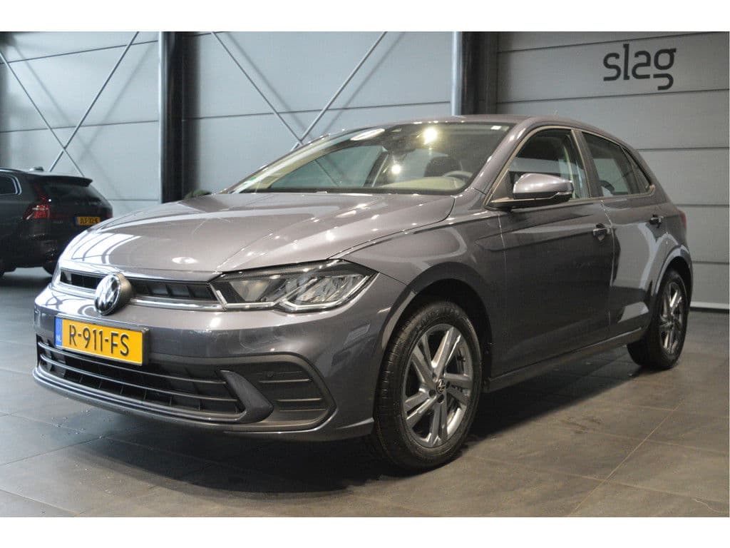Volkswagen Polo 1.0 TSI carplay led cruise airco lichtmetaal 95 pk !! thumbnail 2