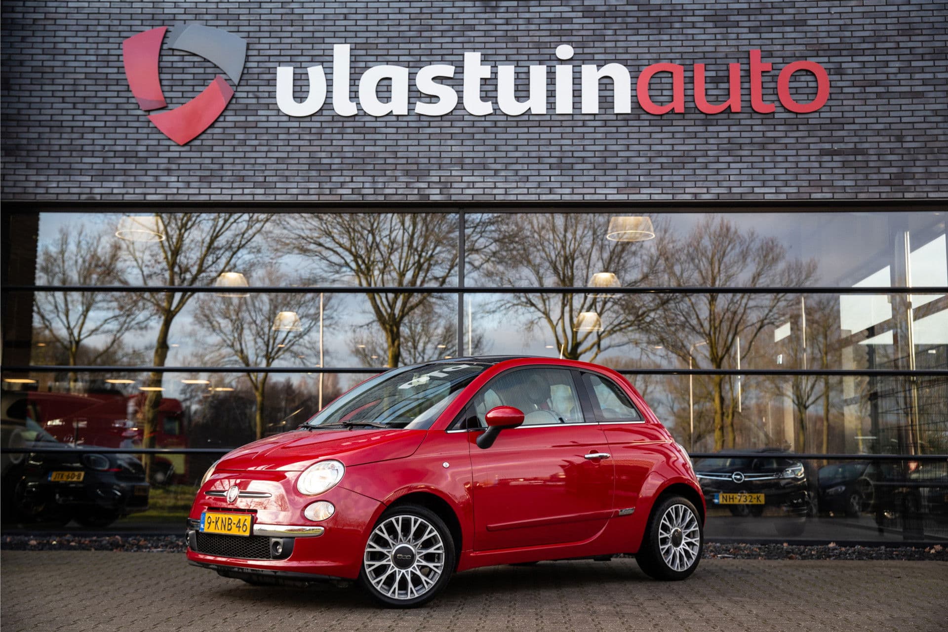 Fiat 500 0.9 TwinAir Lounge , Panoramadak, Airco,