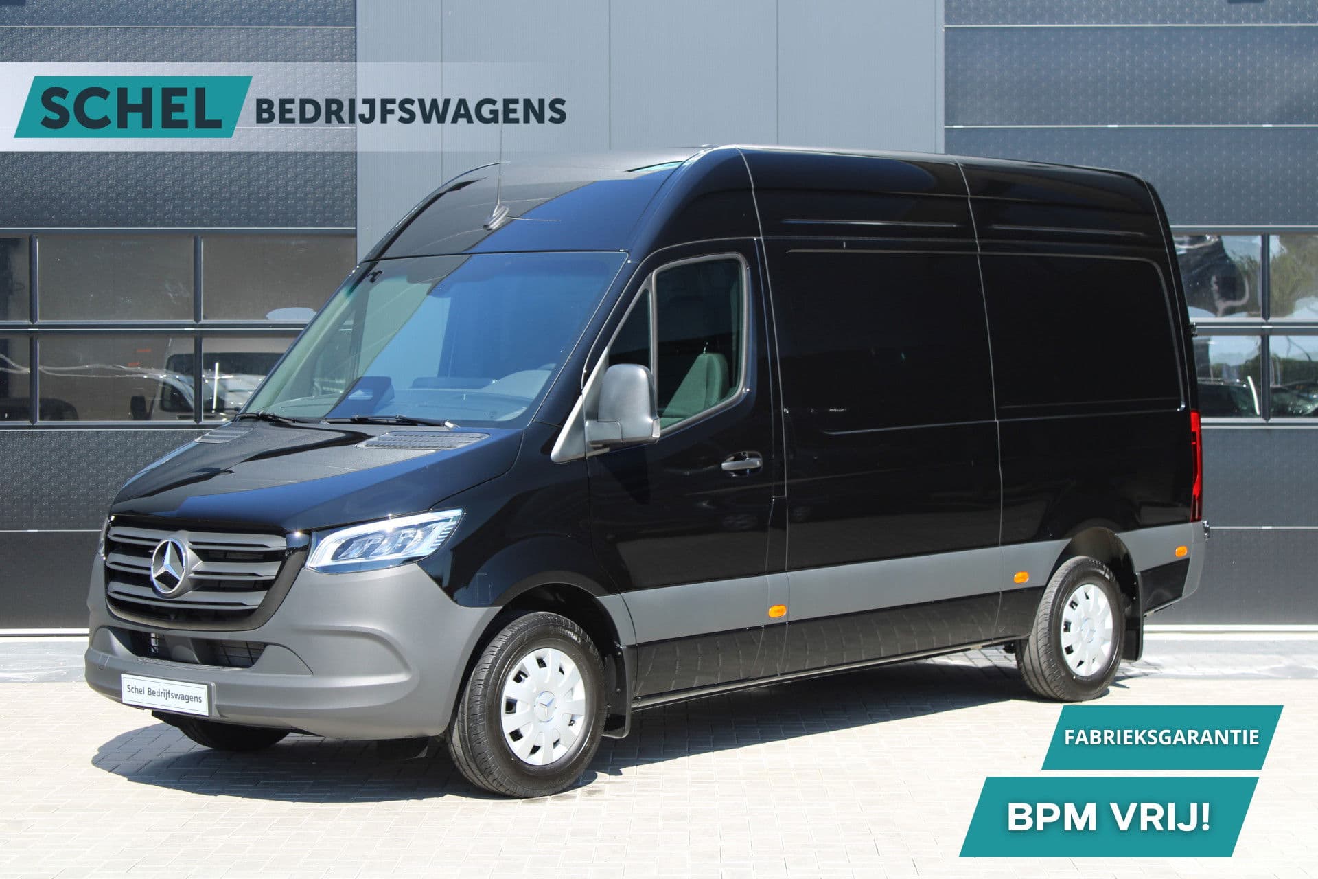 Mercedes-Benz Sprinter 317CDI L2H2 Select - LED - Mbux 10 - 3.5t Trekhaak - Geveerde Stoel - Betimmering - Camera - Carplay - Blind spot - Cruise - Rijklaar