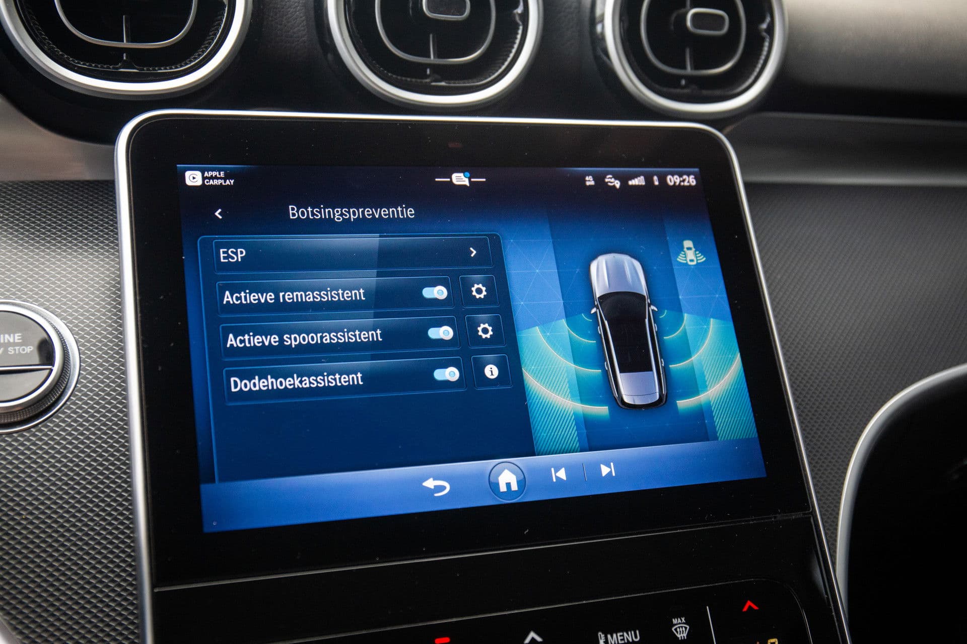 Mercedes-Benz C-Klasse Estate 300 e Luxury Line , Sfeerverlichting, Trekhaak, Night-pakket, thumbnail 25