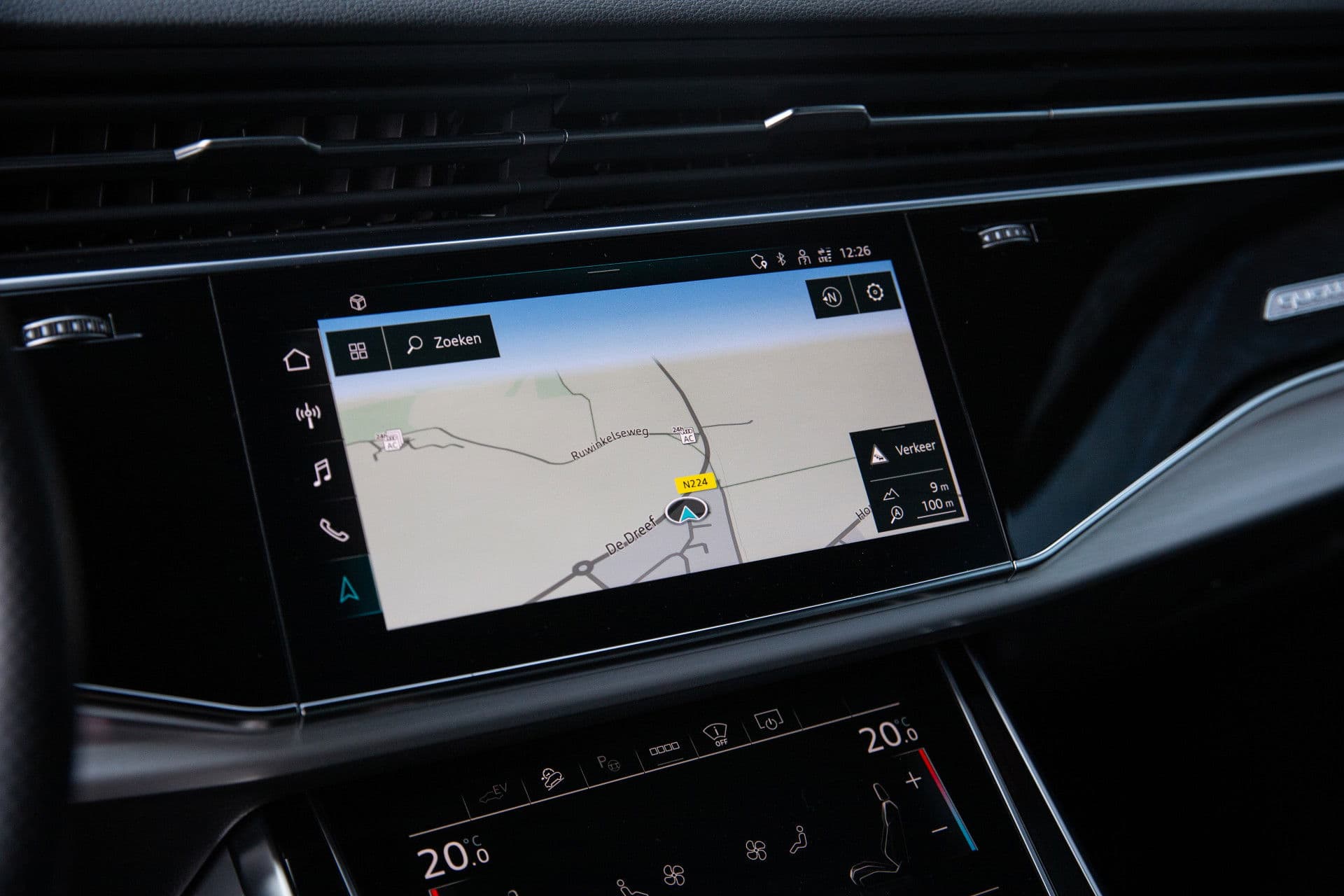 Audi Q8 55 TFSI e quattro Pro Line Advanced , RS-zetels, 3D-camera, Luchtvering, Head-up display, Apple Carplay, thumbnail 23