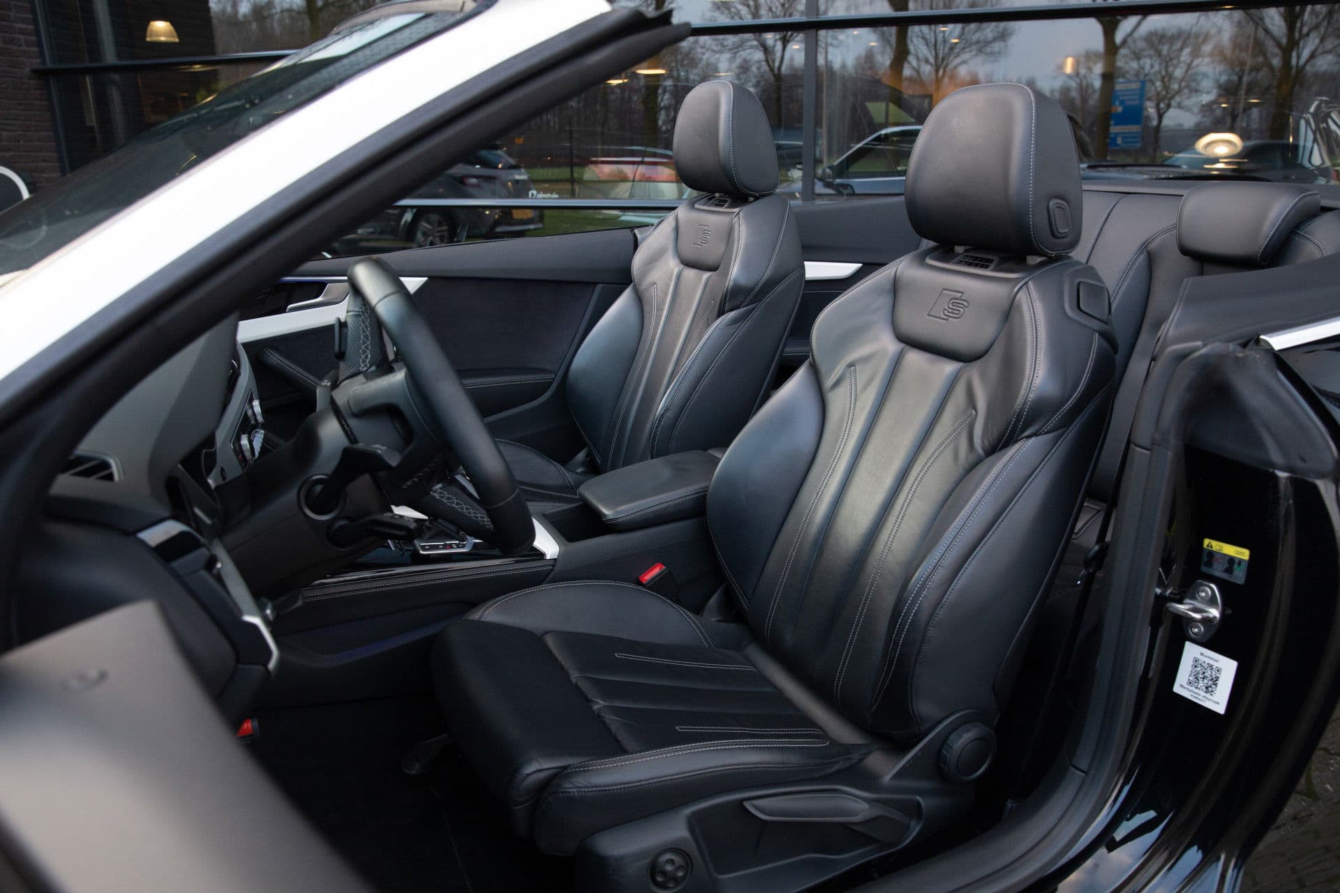 Audi A5 Cabriolet 40 TFSI S edition , Leer, Virtual cockpit, Stoel/nekverwarming, thumbnail 3