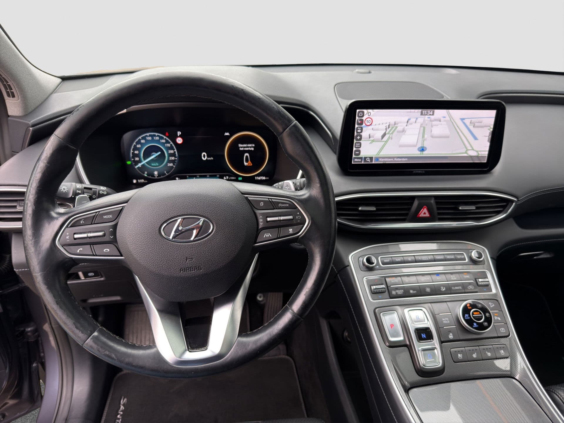 Hyundai Santa Fe 1.6 T-GDI HEV Premium Plus Sky 7p. | Pano | Stoelvent/verwarming | Adaptive | Memory | Krell | thumbnail 16