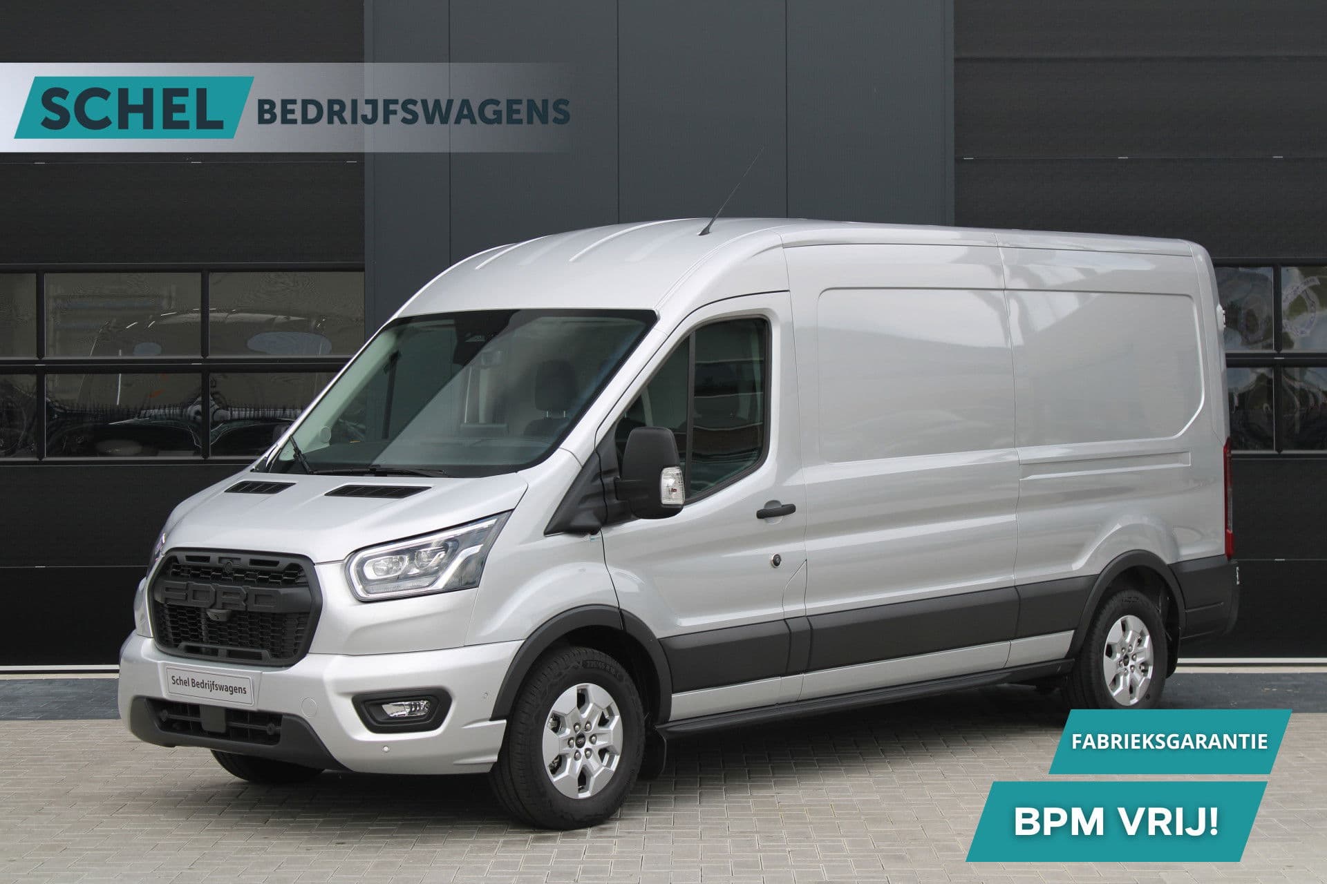 Ford Transit 350 2.0 TDCI L3H2 Limited Raptor 165pk - LUCHTVERING - ACC - Blind Spot - 360 camera - Raptor Grill - Stoel-Stuurverwarming - Trekhaak - Rijklaar