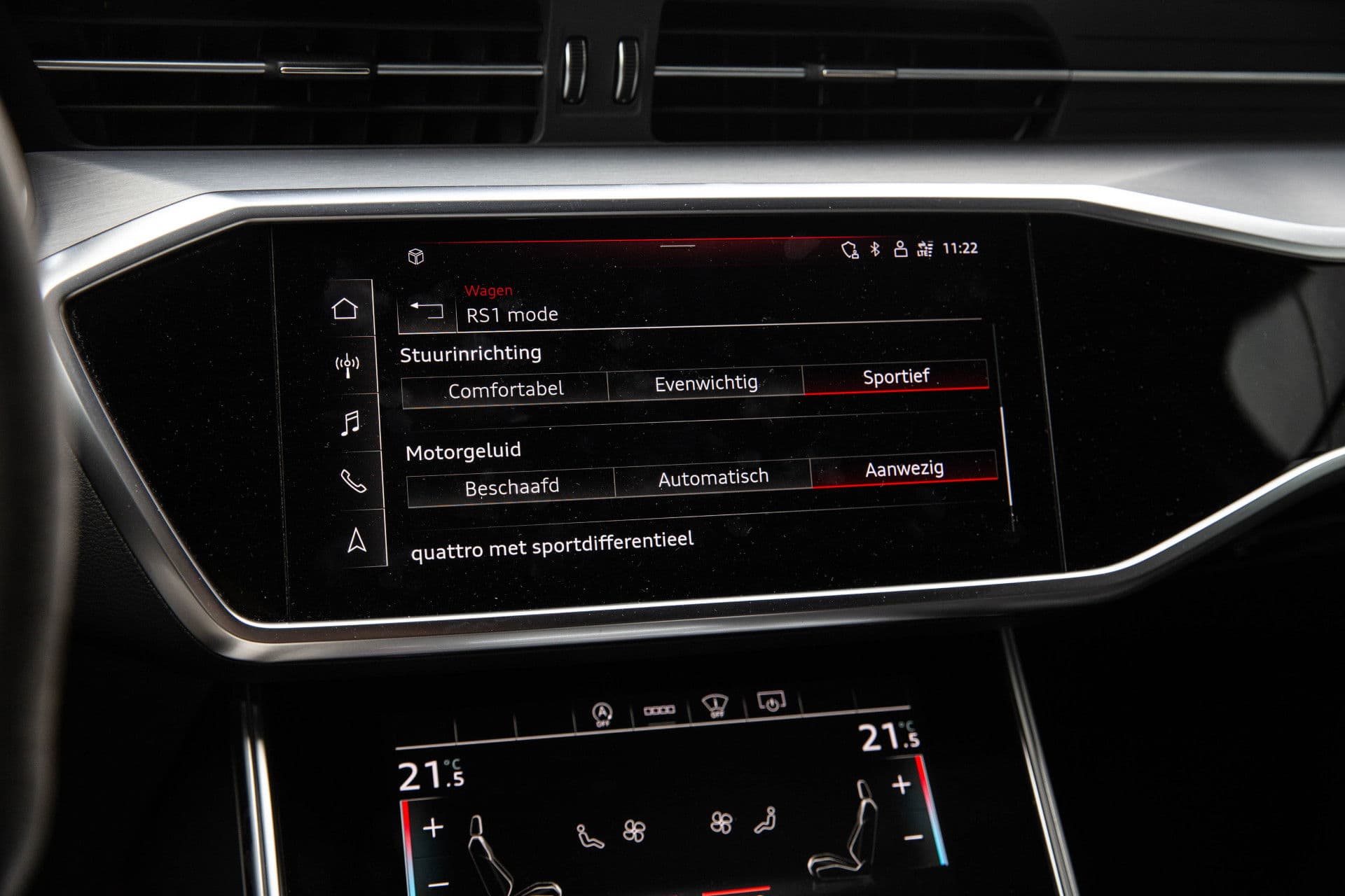Audi RS6 Avant 4.0 TFSI Quattro , B&O Advanced, Nachtzicht, 4-wielsturing, Head-up display, Trekhaak, Laser thumbnail 23