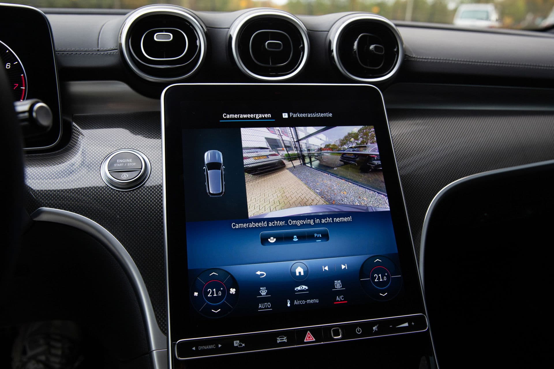 Mercedes-Benz C-Klasse Estate 200 Launch Edition AMG Line , Virtual cockpit, Leer, Sfeerverlichting, thumbnail 18