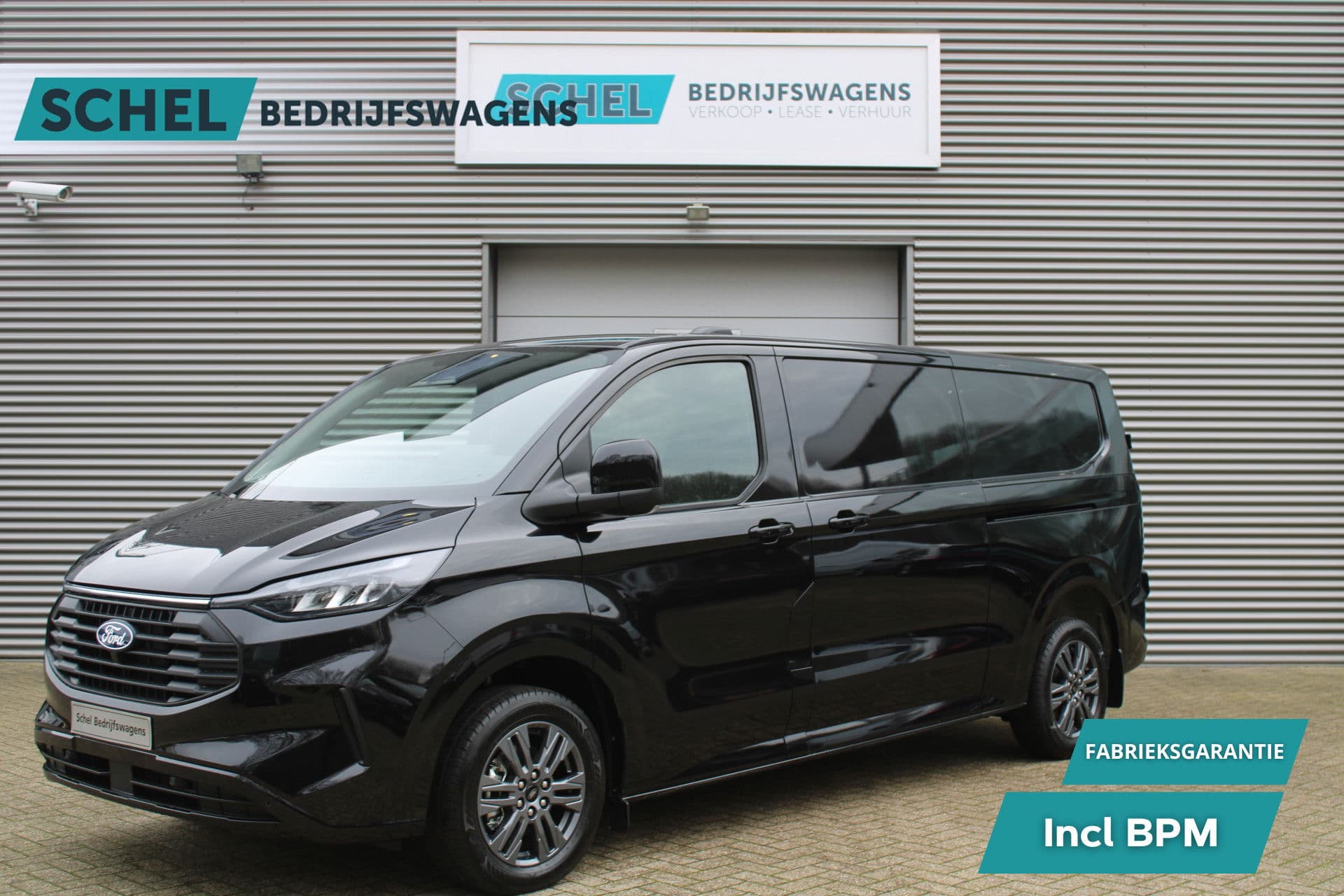 Ford Transit Custom 320 2.0 TDCI L2H1 Limited 170pk - 1+1 Stoelopstelling - 2x Schuifdeur - Adaptive Cruise - Verwarmd stuur - Blind spot - Navigatie - Camera - Draadloos laden - Rijklaar