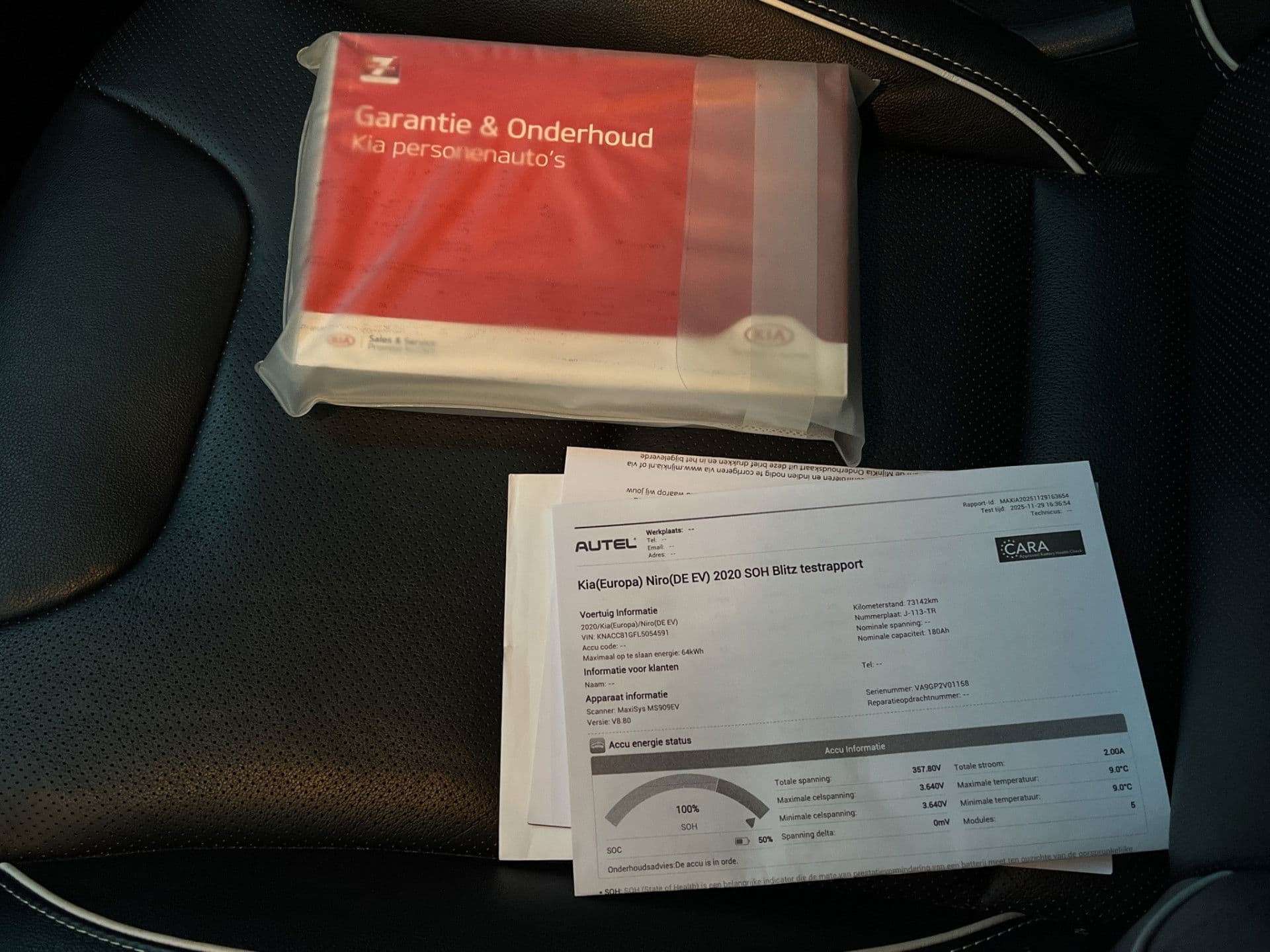 Kia E-Niro ExecutiveLine 64 kWh 100% SOH | Leder | Stoelvent | NL Auto | Adaptive | thumbnail 28