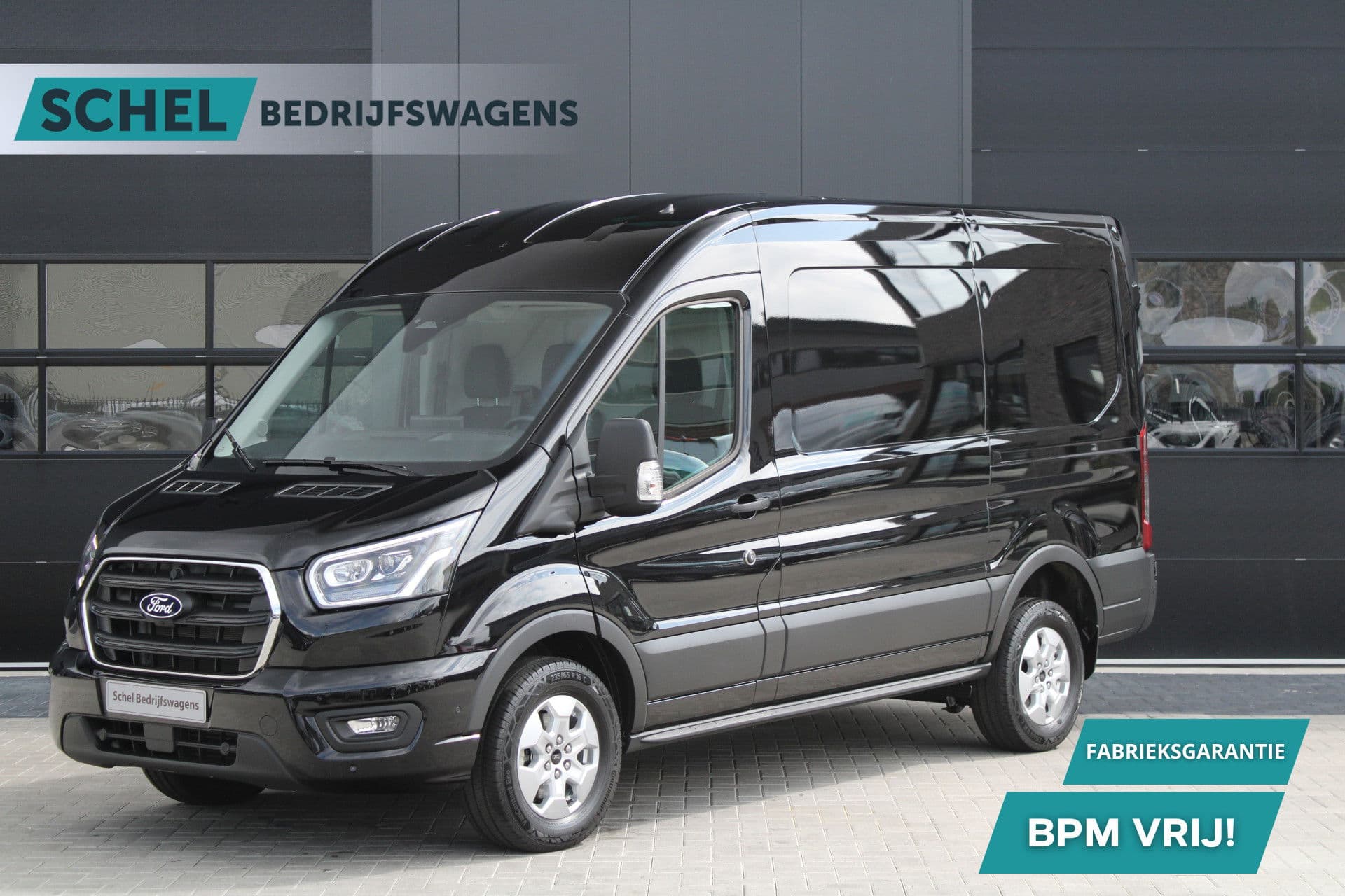 Ford Transit 350 2.0 TDCI L2H2 Limited 165pk - Adaptive Cruise - Xenon - Navi - Blind Spot - 360 camera - Rijklaar