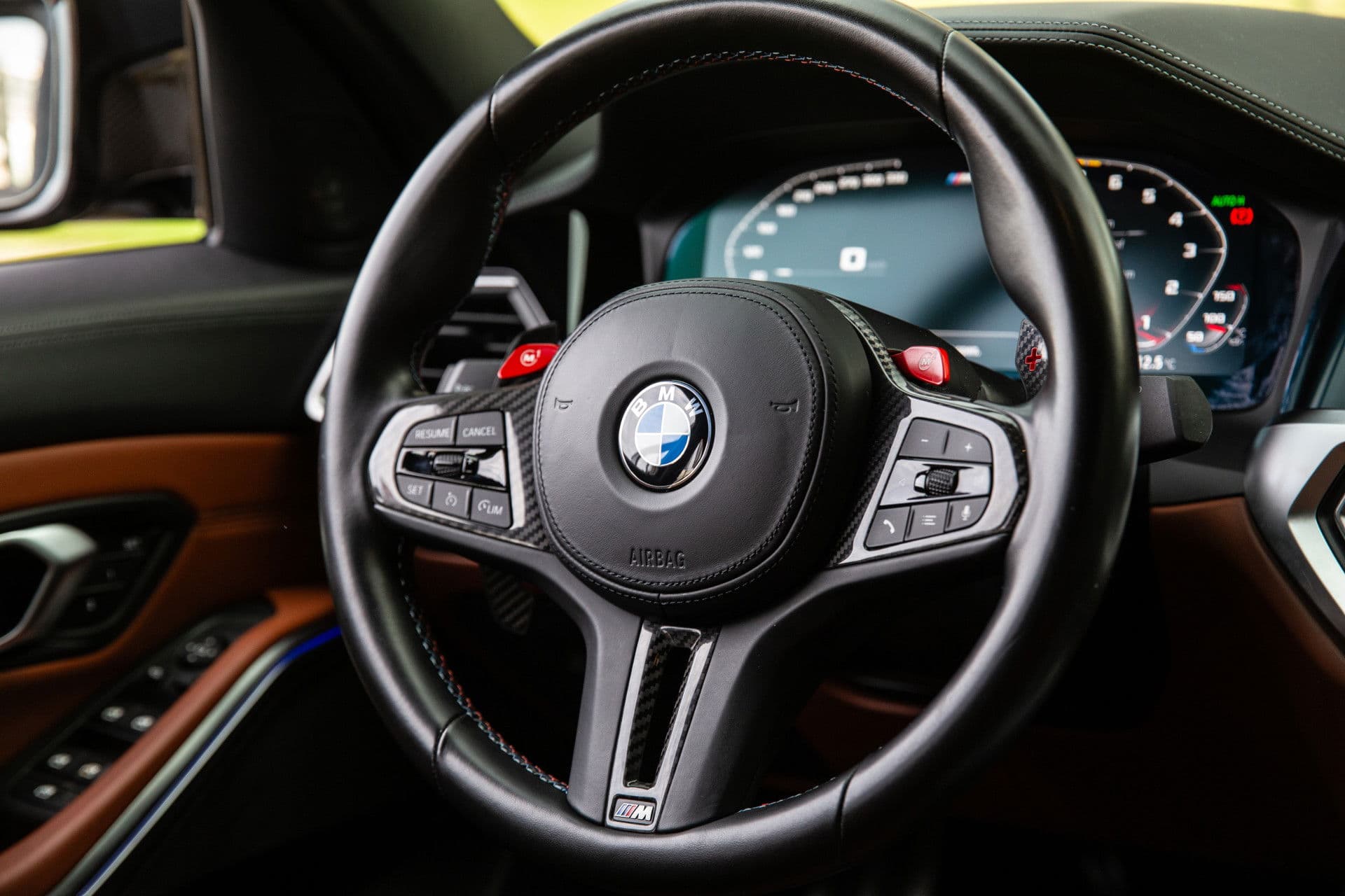 BMW 3 Serie M3 xDrive Competition 510pk , Origineel NL, Carbon pakket, Individual, Harman/Kardon thumbnail 25