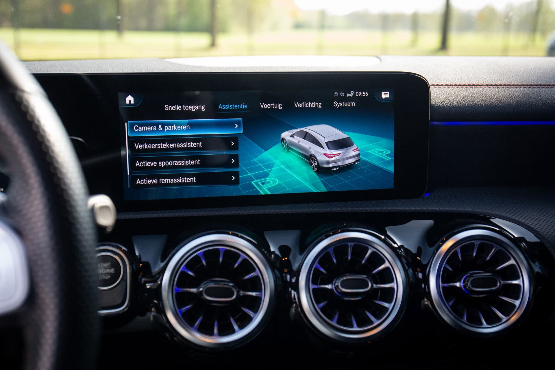 Mercedes-Benz CLA-Klasse Shooting Brake 250 e AMG Line , Panorama dak, Camera, Sfeerverlichting, thumbnail 17