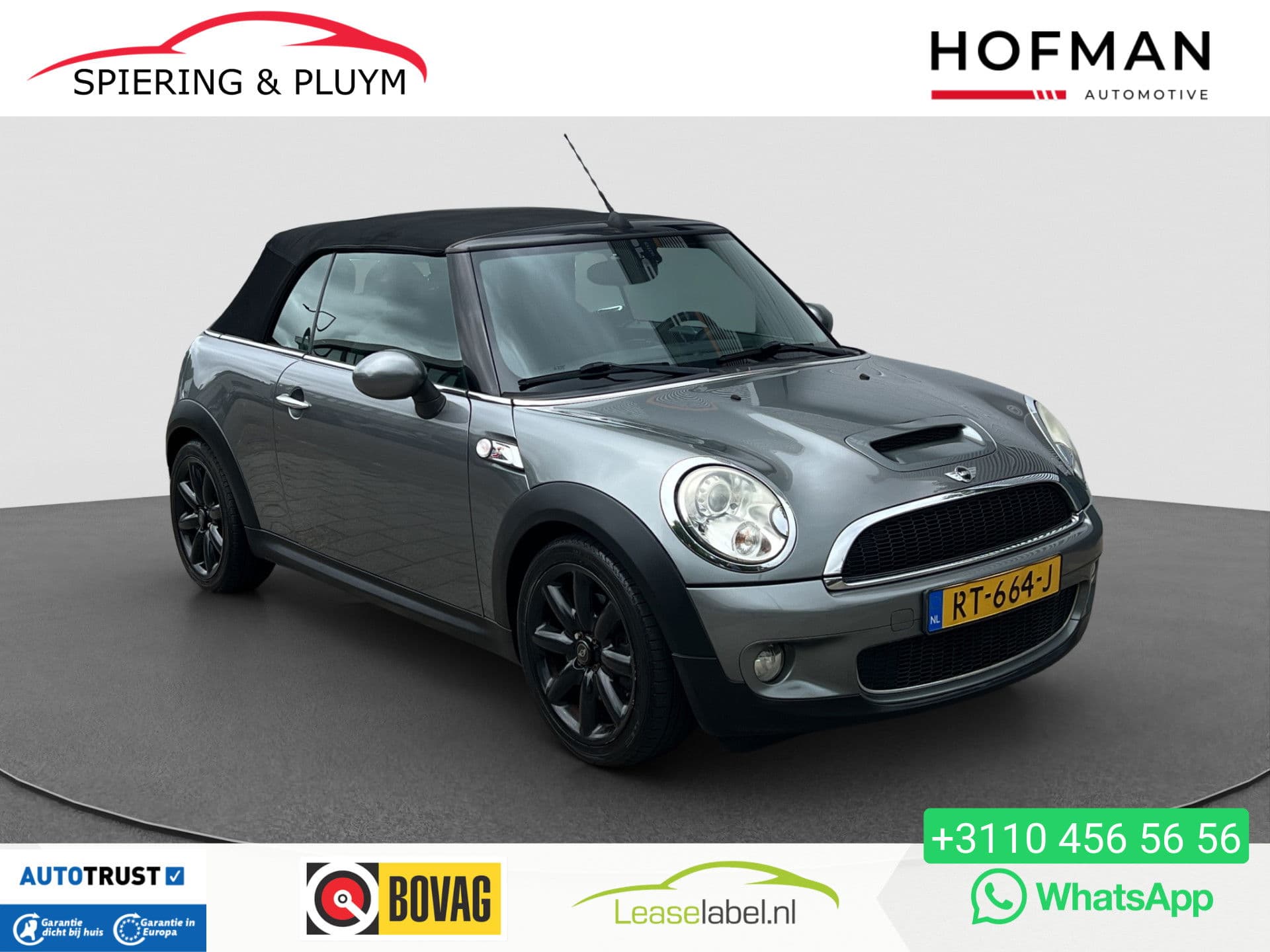 MINI Cabrio 1.6 Cooper S | 175 PK | Climate | Leder