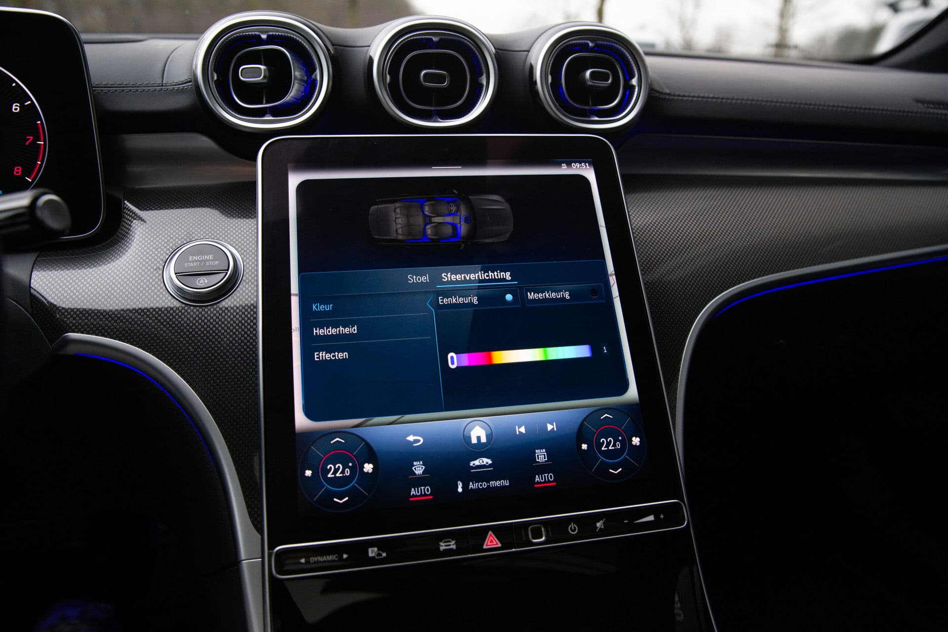 Mercedes-Benz C-Klasse Estate 200 Launch Edition AMG Line , Panoramadak, Sfeerverlichting, Burmester, 3D-camera, thumbnail 22