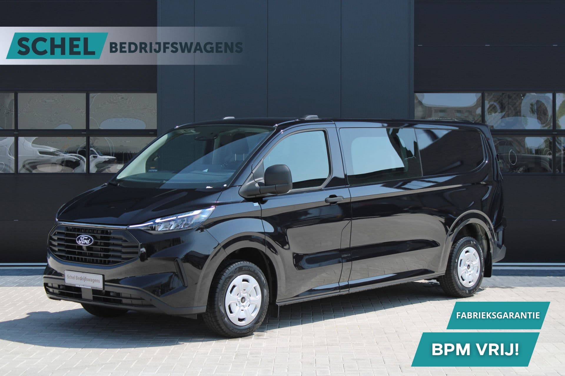 Ford Transit Custom 320 2.0 TDCI L2H1 Trend DC 136pk - Carplay - Android - Camera - Trekhaak - LED koplampen - Stoelverwarming - Draadloos laden - Rijklaar