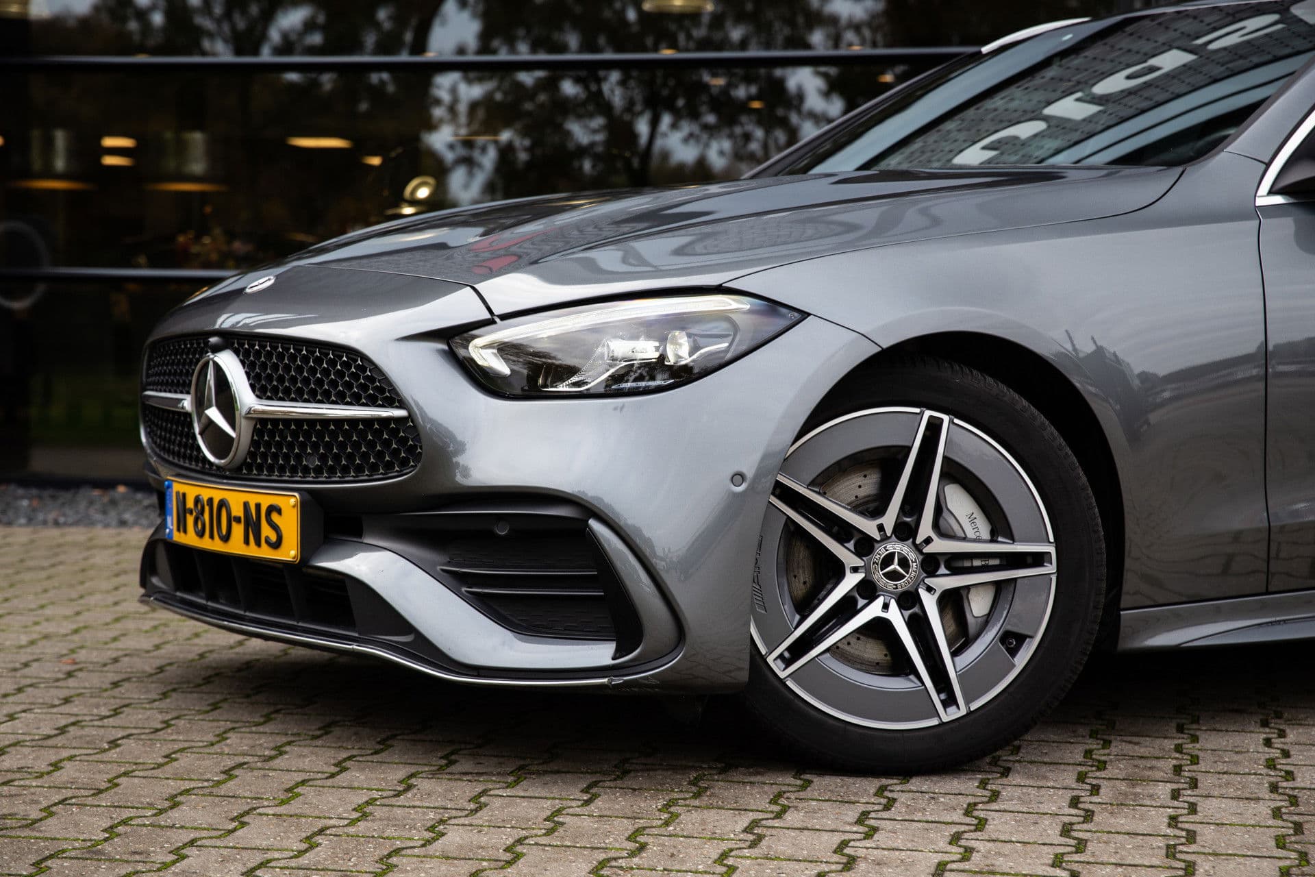 Mercedes-Benz C-Klasse Estate 200 Launch Edition AMG Line , Virtual cockpit, Leer, Sfeerverlichting, thumbnail 7