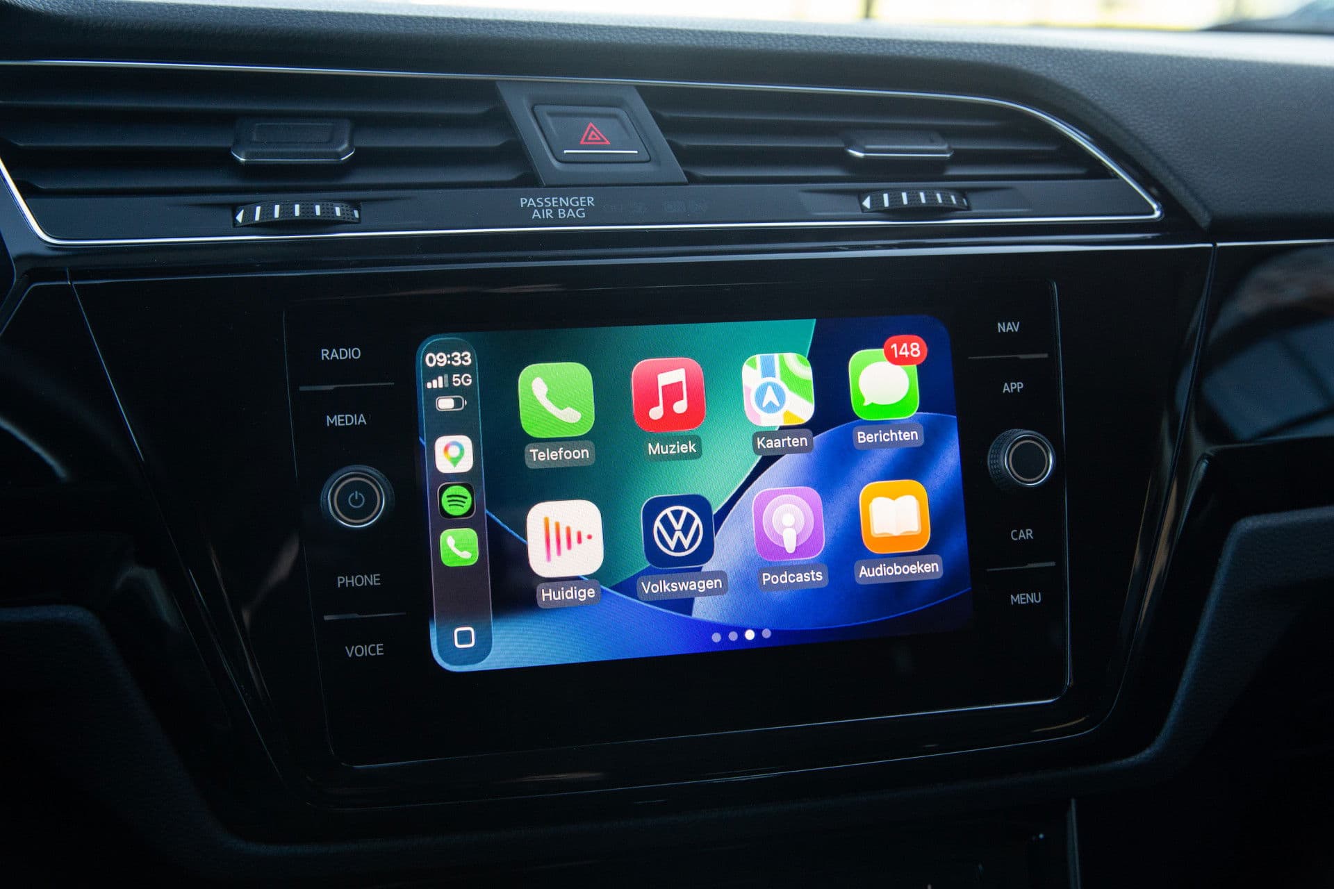 Volkswagen Touran 1.5 TSI Highline 7p , Adap. cruise, Trekhaak, Carplay, Stoel/stuurverwarming, thumbnail 19