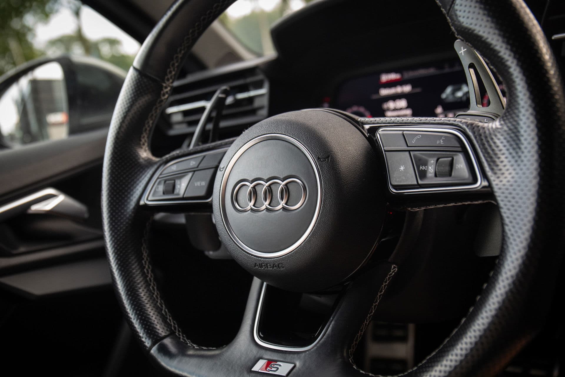 Audi A3 Sportback 35 TFSI S edition , S-line, NL-Auto, Afgevlakt stuur thumbnail 20