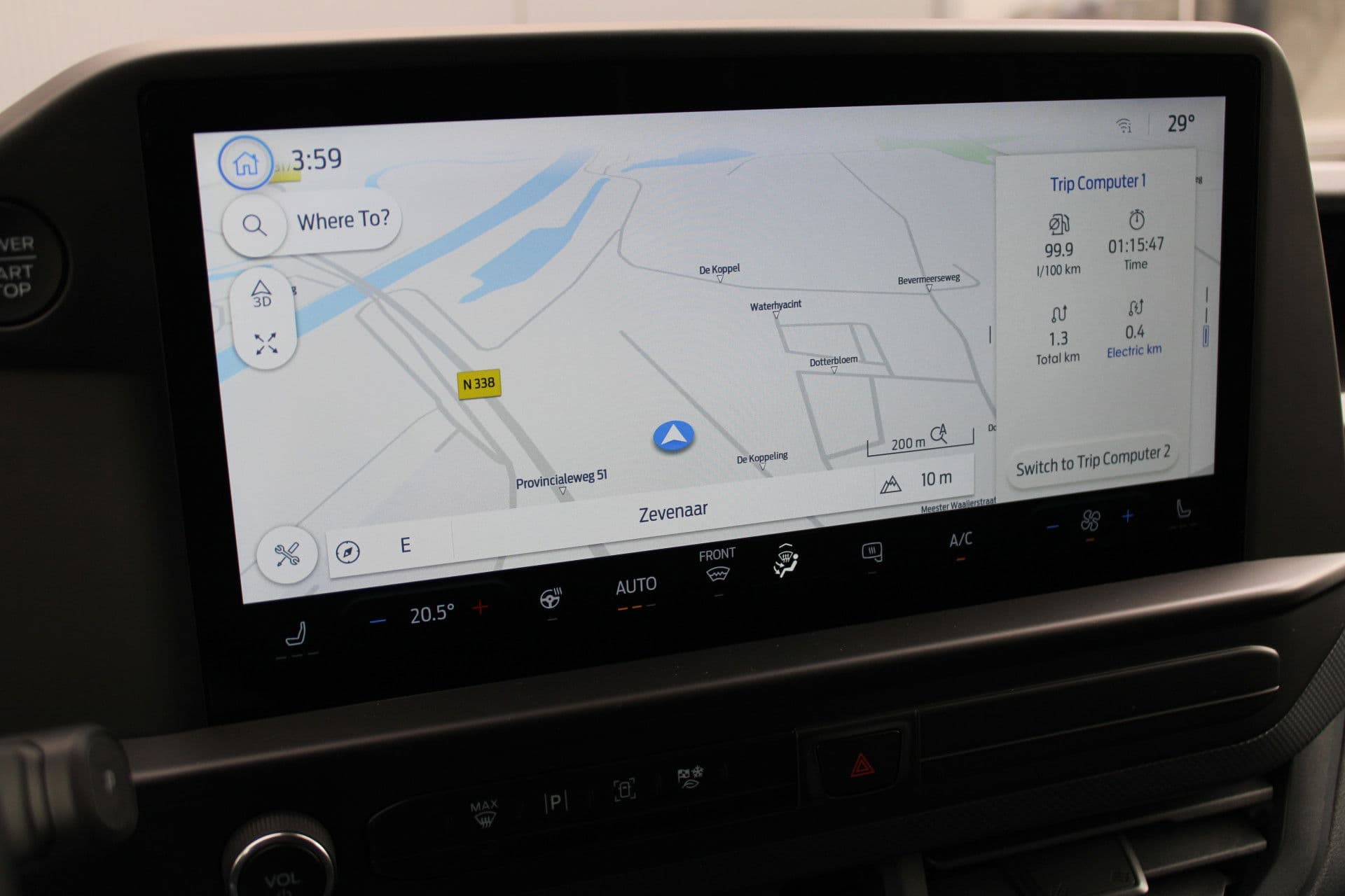 Ford Transit Custom 320 2.5 PHEV L2H1 Trend 232pk - 5 jaar GARANTIE - 2x Schuifdeur - Adaptive Cruise - Blind Spot - Navigatie - Camera - Verwarmd Stuur - Rijklaar thumbnail 28