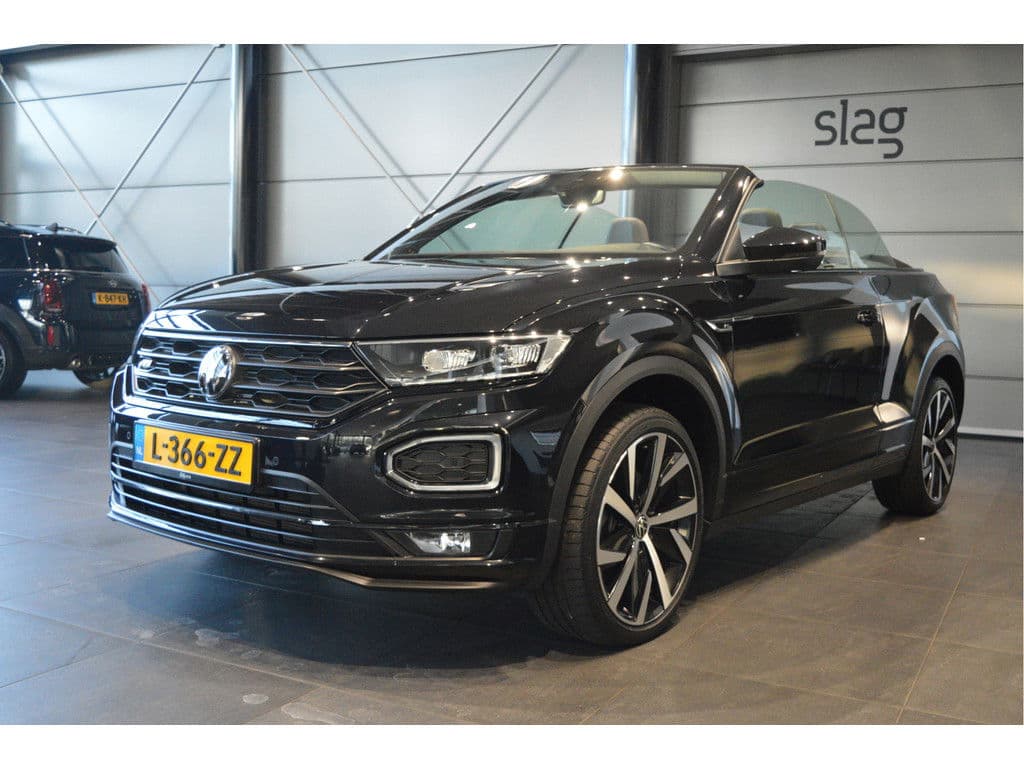 Volkswagen T-Roc Cabrio 1.5 TSI 3X R-LINE Black Style navi camera trekhaak 19 inch !! thumbnail 2