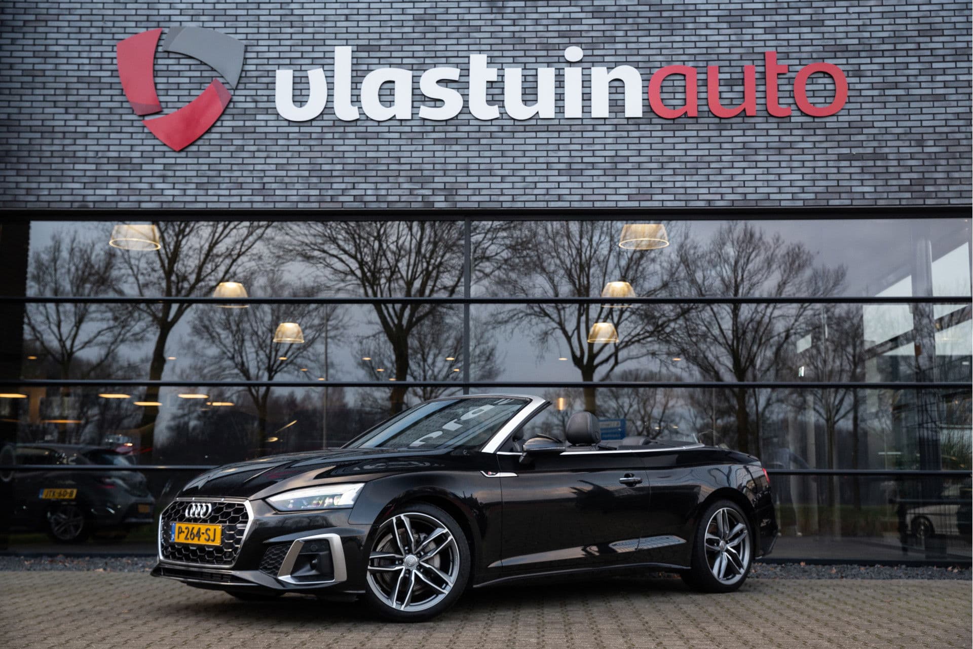 Audi A5 Cabriolet 40 TFSI S edition , Leer, Virtual cockpit, Stoel/nekverwarming,