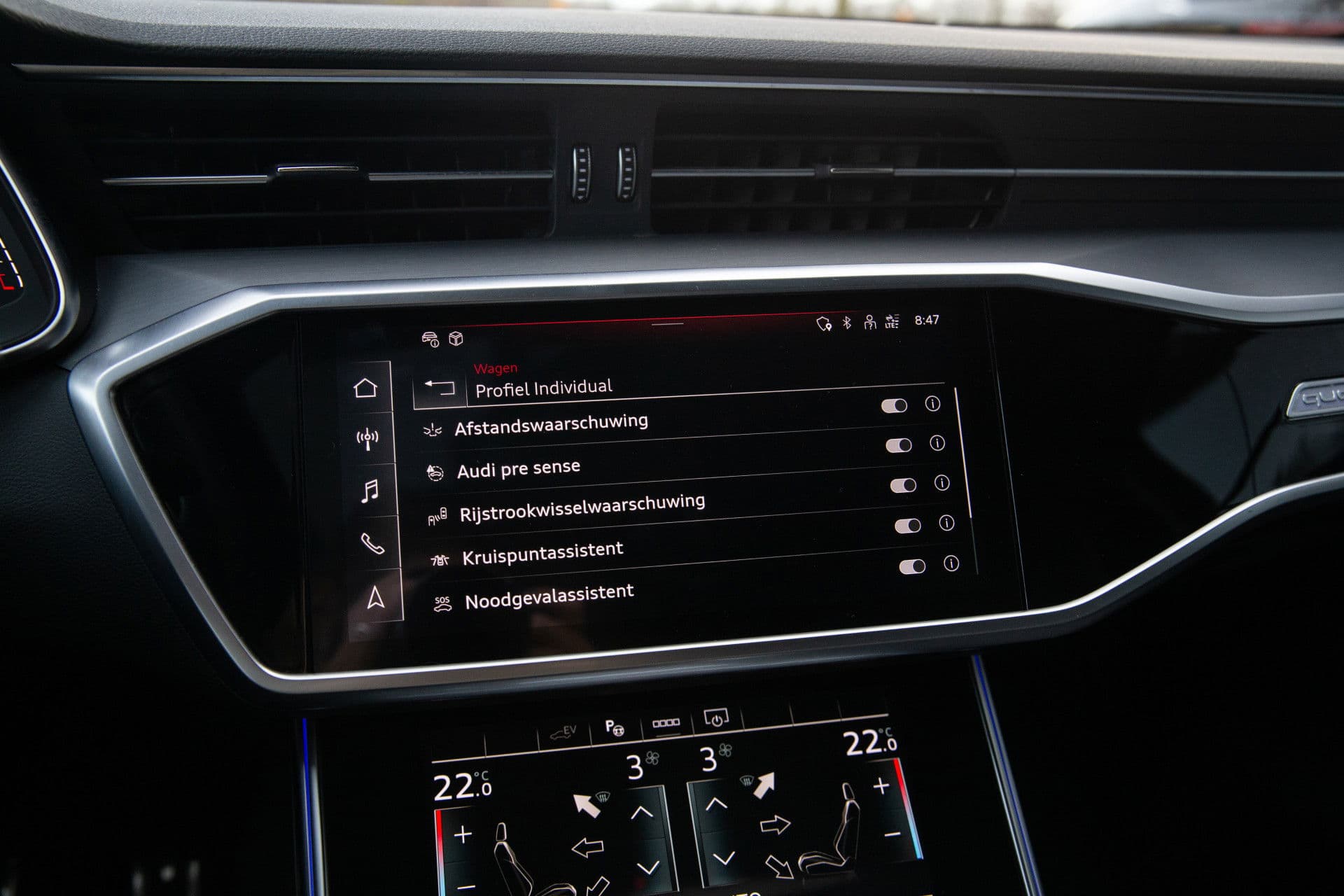 Audi A6 Avant 55 TFSI e quattro Pro Line S Competition , Ultra blauw, Panoramadak, 3D camera, B&O, Trekhaak, thumbnail 22