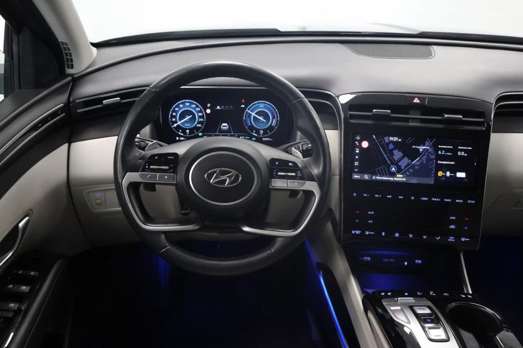 Hyundai Tucson 1.6 T-GDI HEV Premium Sky | Pano | Leder thumbnail 8