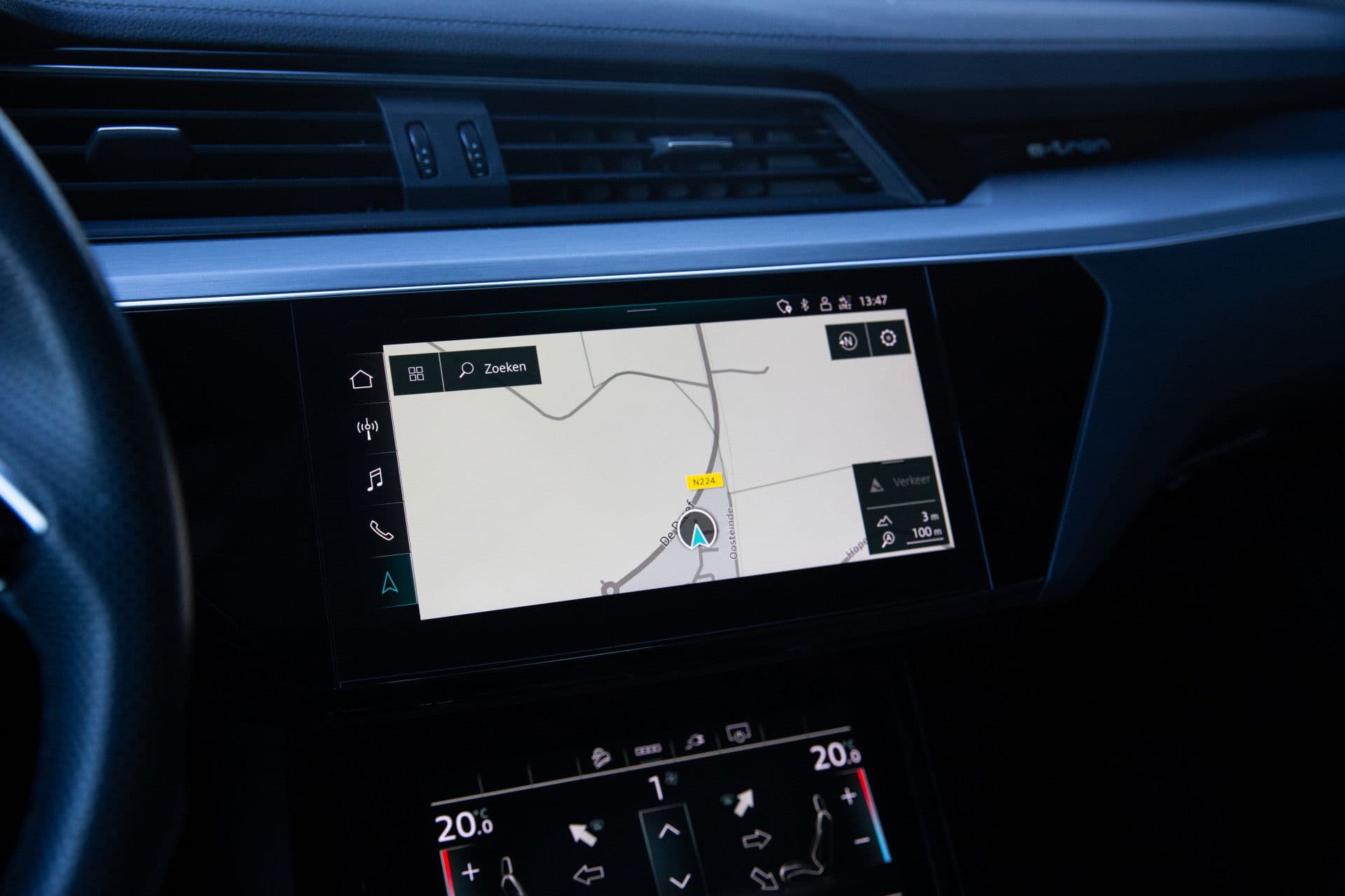 Audi E-tron S quattro 95 kWh , Trekhaak, Panoramadak, Adaptive cruise, 360-graden camera, thumbnail 21