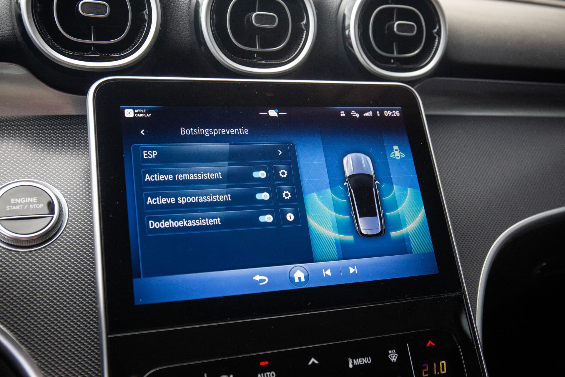 Mercedes-Benz C-Klasse Estate 300 e Luxury Line , Sfeerverlichting, Trekhaak, Night-pakket, thumbnail 26