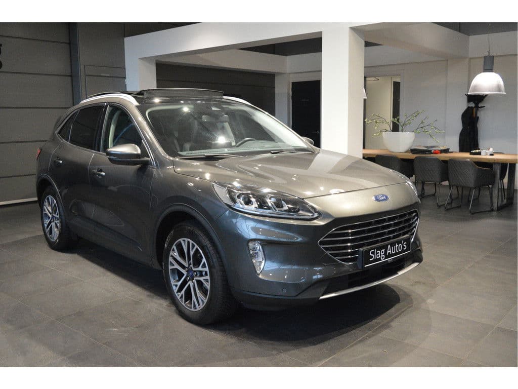 Ford Kuga 2.5 PHEV Titanium X navi pano head up trekhaak 18 inch !! thumbnail 3