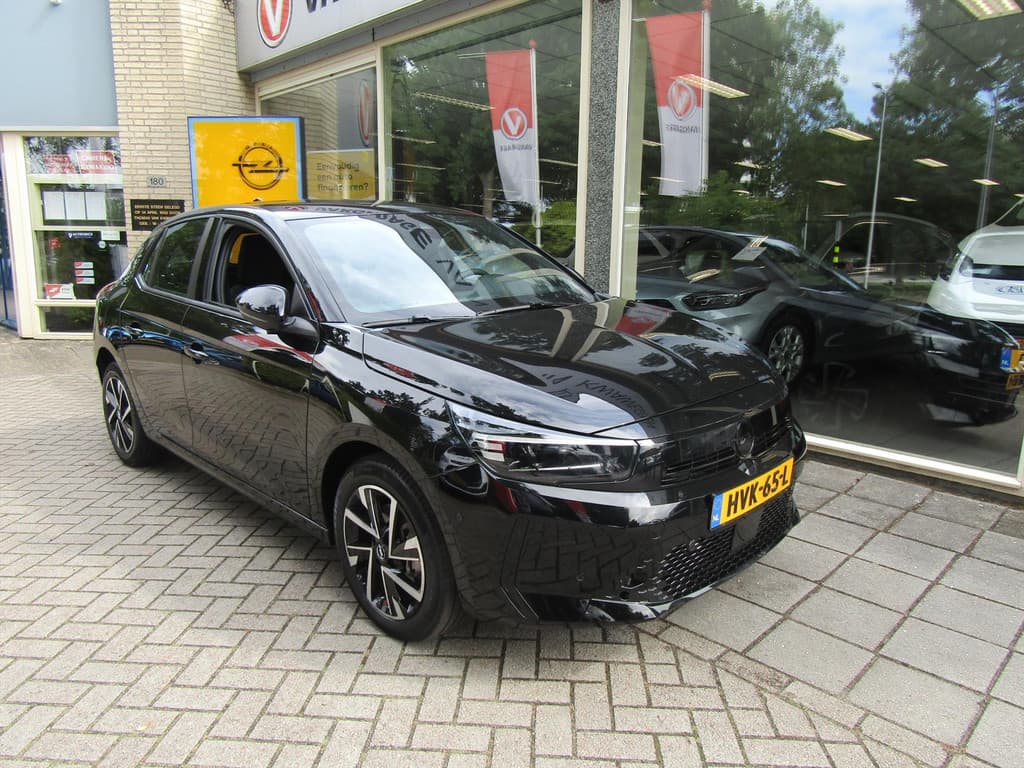 Opel Corsa 1.2 TURBO 100 PK ECC APPLE CAR BLUET.