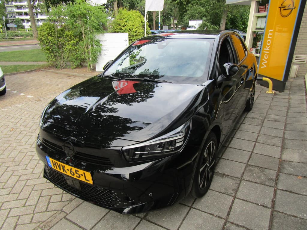 Opel Corsa 1.2 TURBO 100 PK ECC APPLE CAR BLUET. thumbnail 6