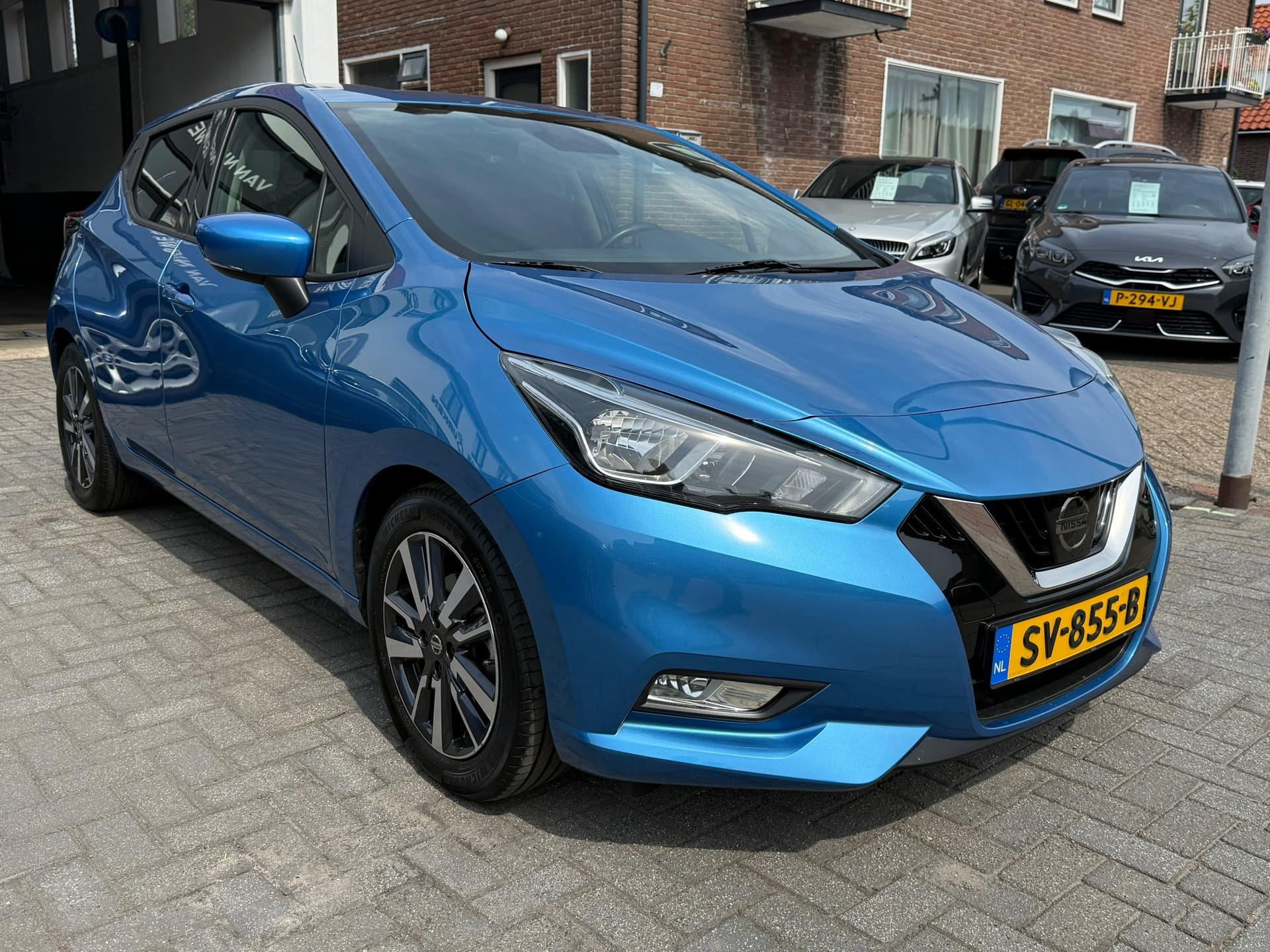 Nissan Micra 0.9 IG-T N-Connecta,Achteruitrij camera,Navigatie,Parkeersensoren.Climate control thumbnail 3